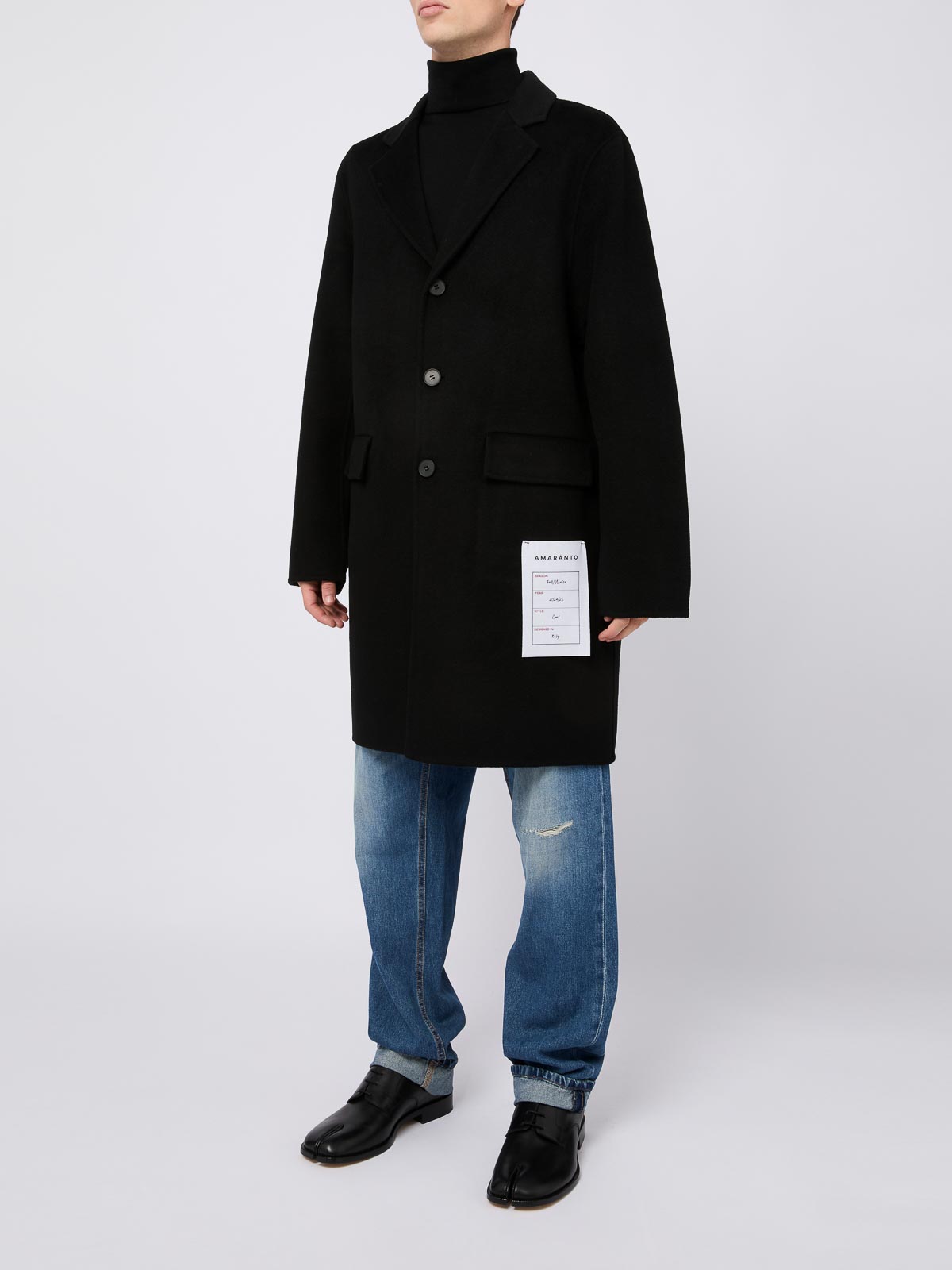 Short coat B6S0002A99 (AMARÁNTO / コート ) | AMARÁNTO (アマラント)(1)