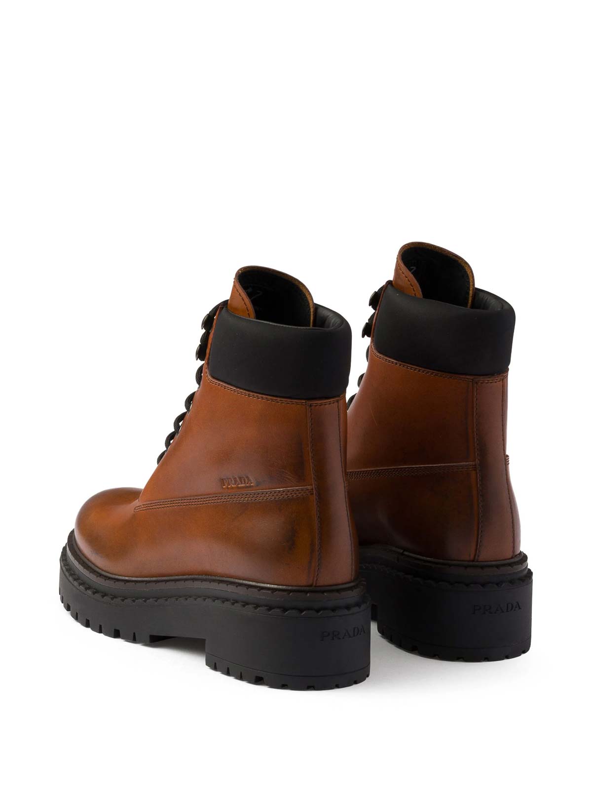 Leather And Re-Nylon Booties 1T704NFG0553LPPF0046 (Prada / ブーツ ) | Prada (プラダ)(3)