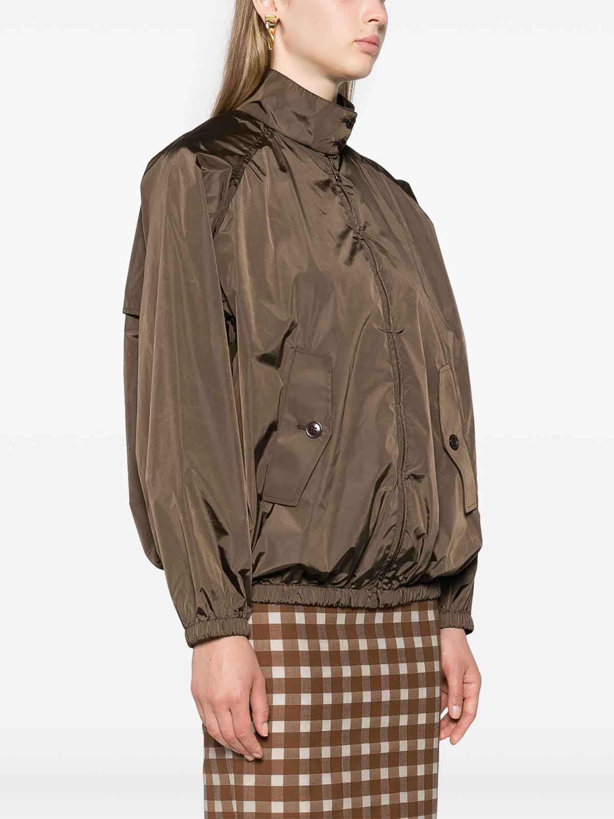 Enamel Triangle Logo Lightweight Jacket 292192SOOO148UF0003 (Prada / カジュアルジャケット・ベスト ) | Prada (プラダ)(2)
