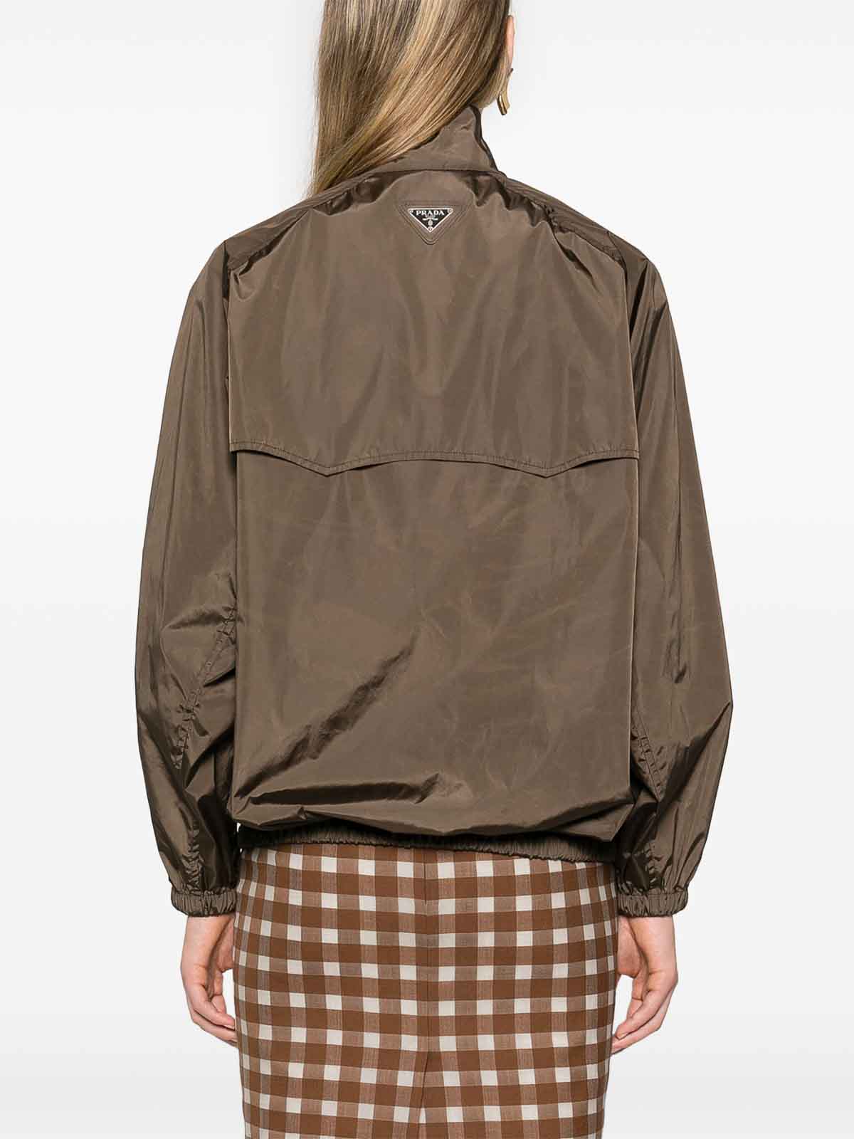 Enamel Triangle Logo Lightweight Jacket 292192SOOO148UF0003 (Prada / カジュアルジャケット・ベスト ) | Prada (プラダ)(3)