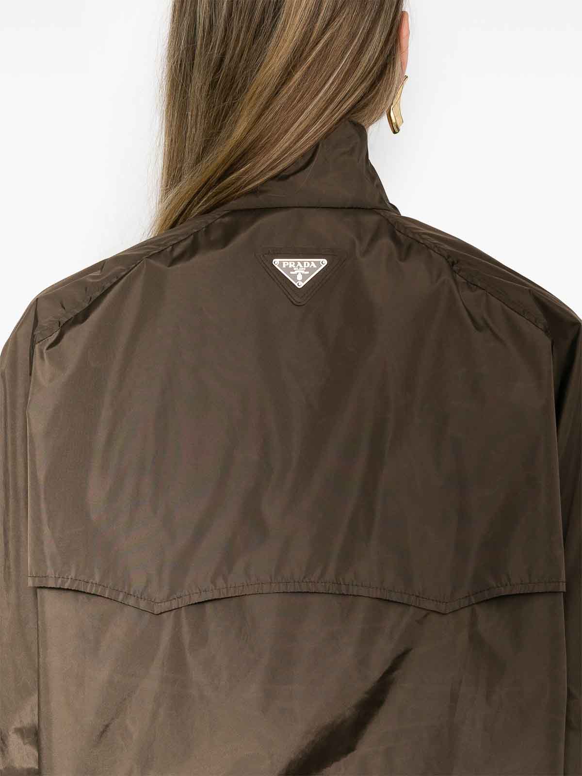 Enamel Triangle Logo Lightweight Jacket 292192SOOO148UF0003 (Prada / カジュアルジャケット・ベスト ) | Prada (プラダ)(4)