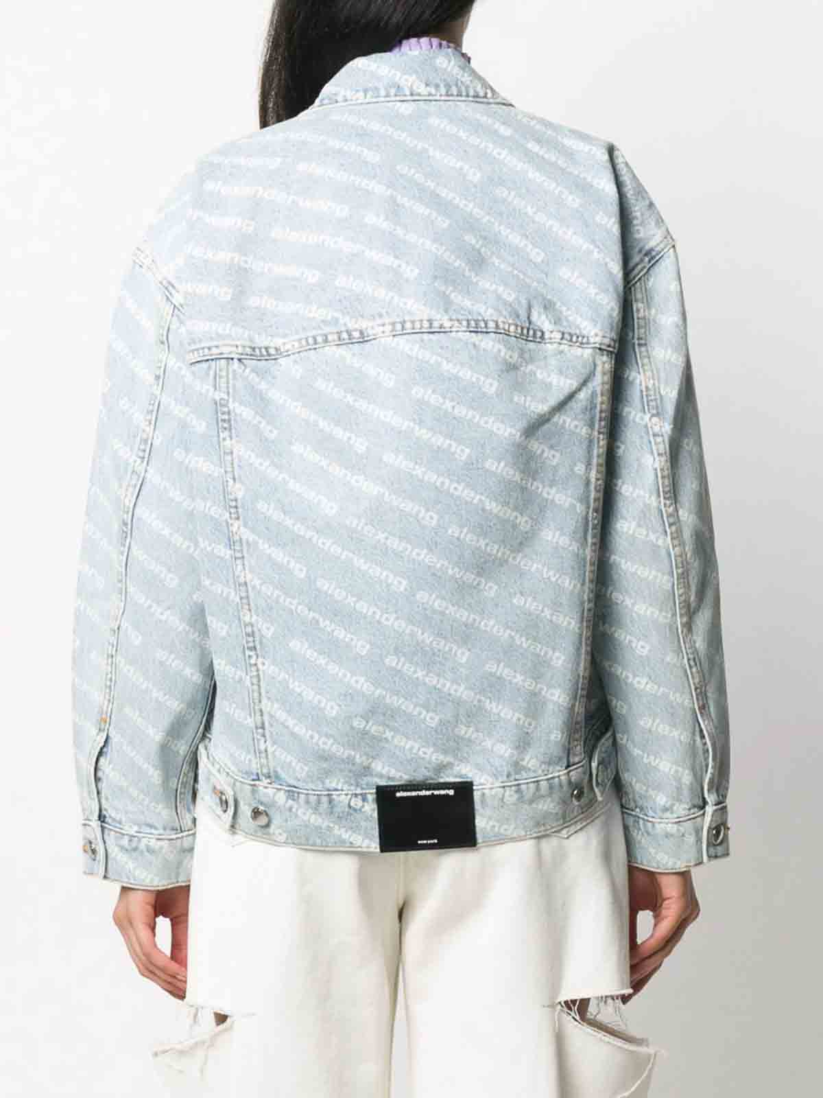 Falling Back Jacket Logo 4DC22027270 (alexanderwang / カジュアルジャケット・ベスト ) | alexanderwang (アレキサンダーワン)(3)