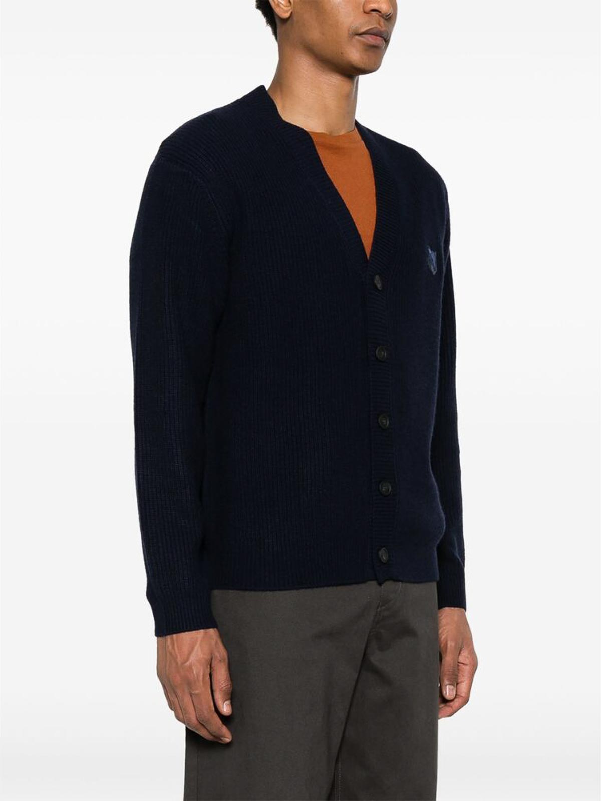 Sweater NM00501KT1093INBLU (Maison Kitsuné / ニット・セーター・カーディガン ) | Maison Kitsuné (メゾン キツネ)(3)