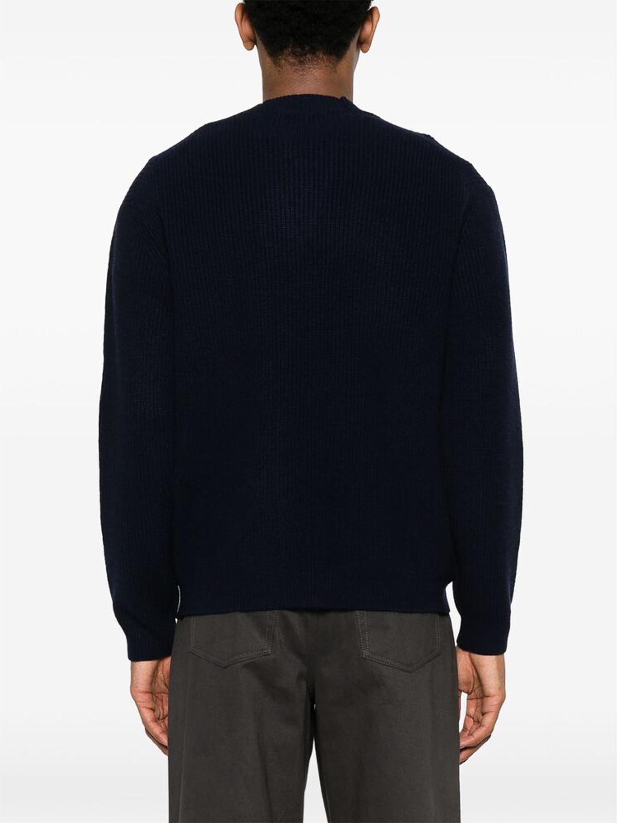 Sweater NM00501KT1093INBLU (Maison Kitsuné / ニット・セーター・カーディガン ) | Maison Kitsuné (メゾン キツネ)(4)