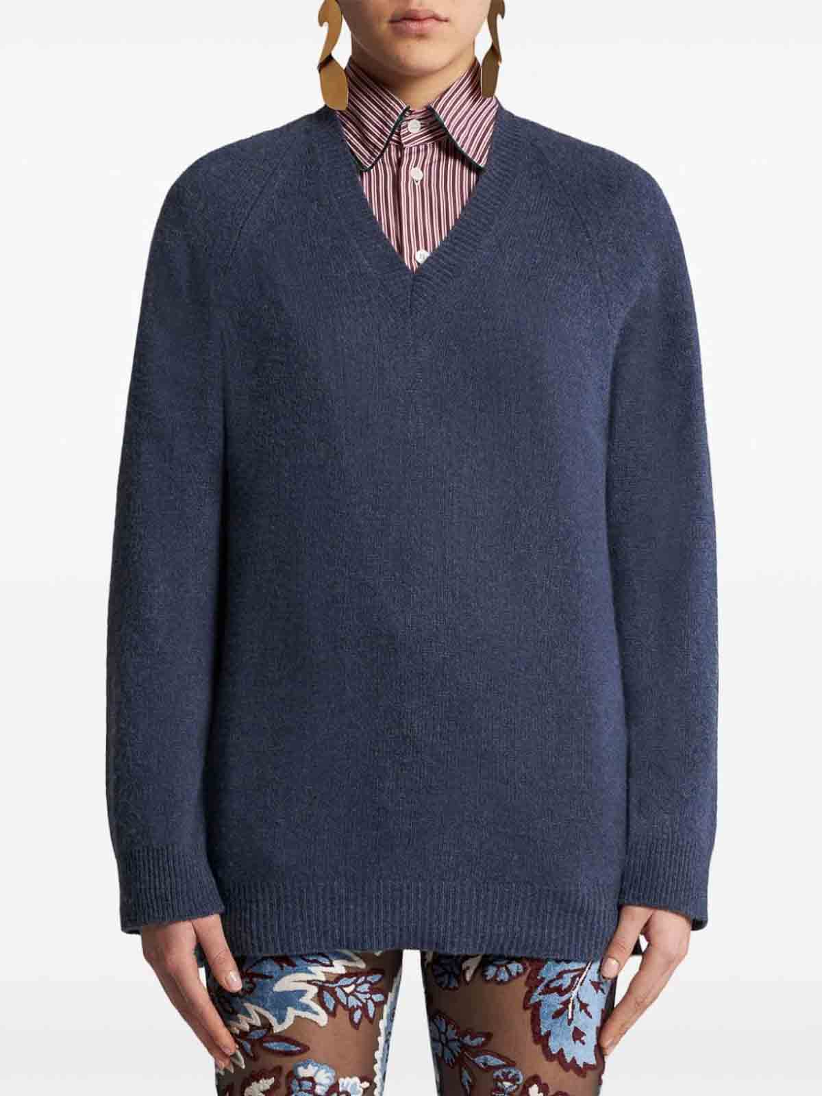 V-Neck Sweater WRKE0154AW005B9110 (ETRO / ニット・セーター・カーディガン ) | ETRO (エトロ)(5)