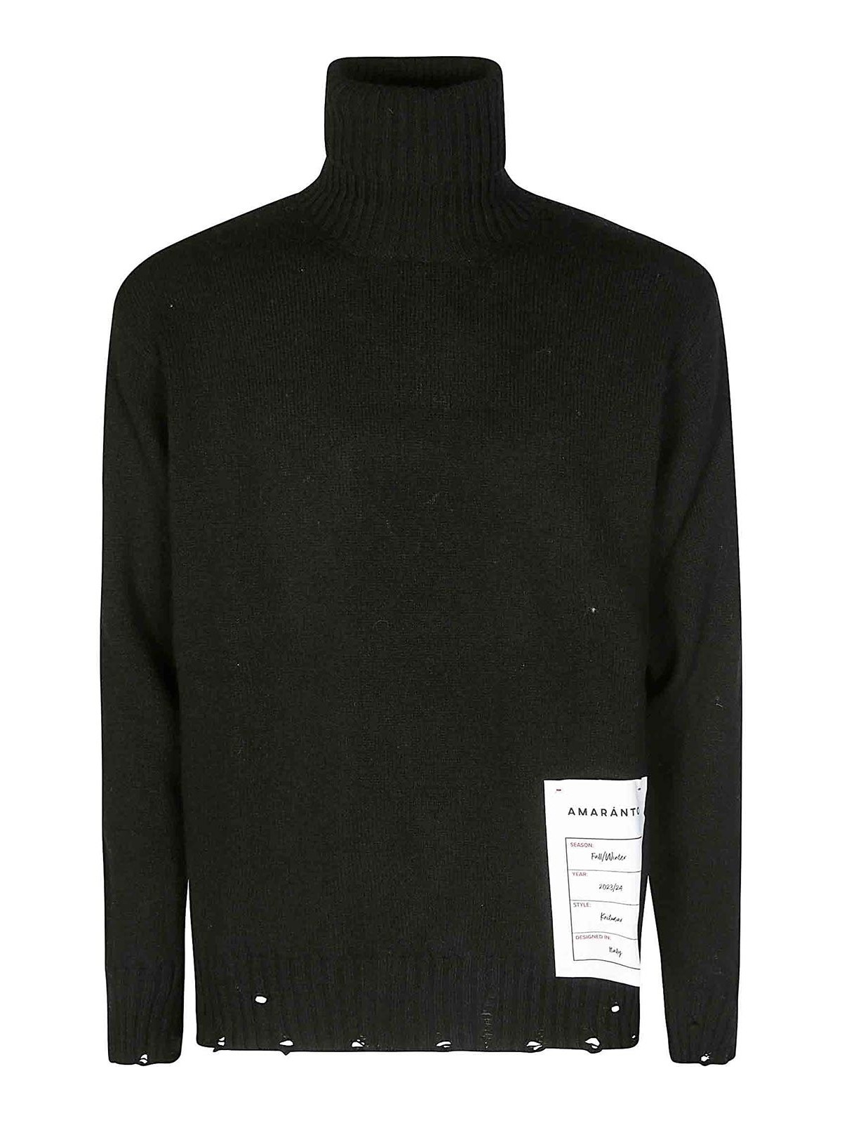 Torn Turtleneck B9R008799 (AMARÁNTO / ニット・セーター・カーディガン ) | AMARÁNTO (アマラント)