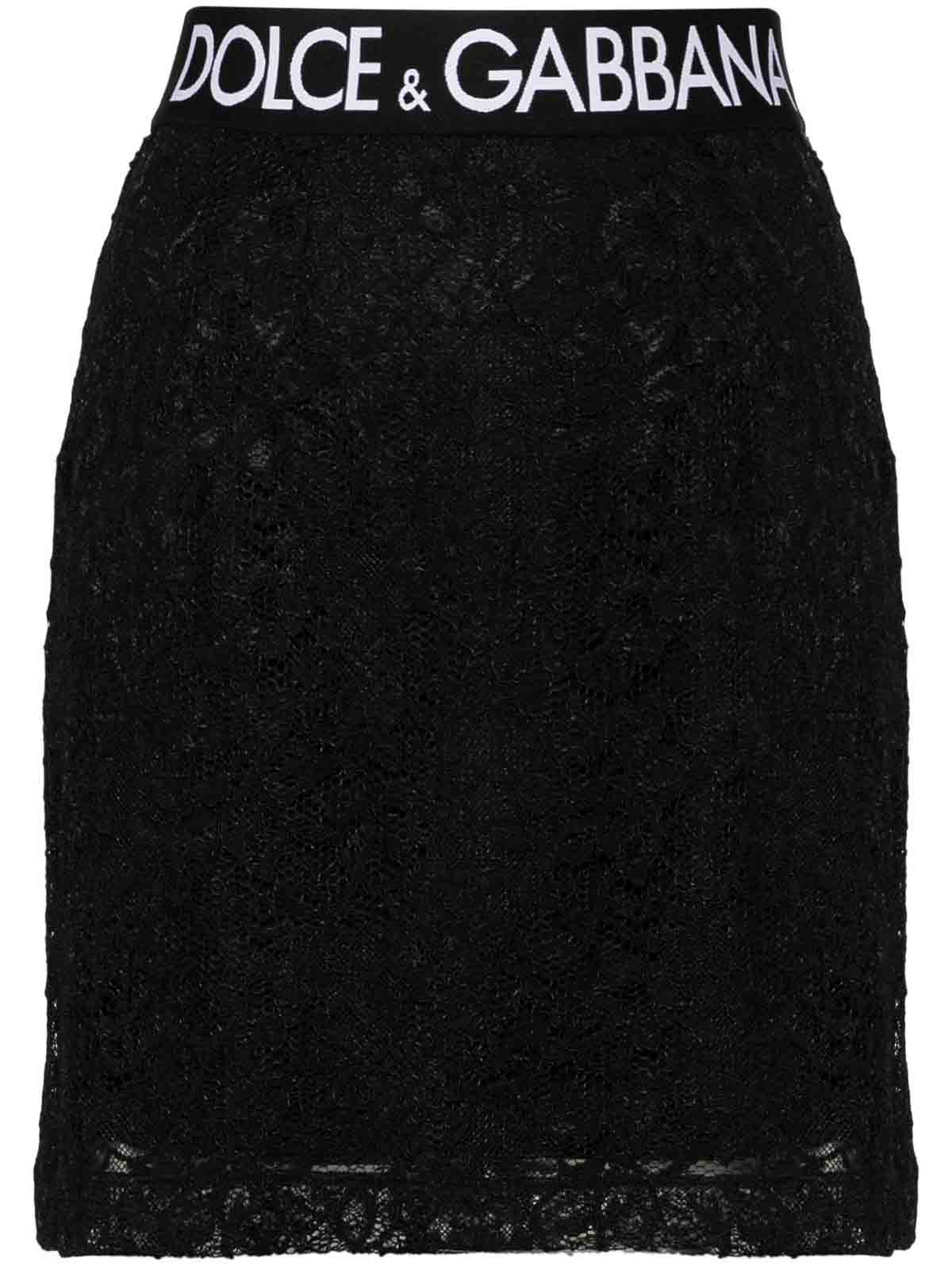 Lace Miniskirt F4CNKTFLRFFN0000 (Dolce & Gabbana / スカート ) | Dolce & Gabbana (ドルチェガッバーナ)(1)