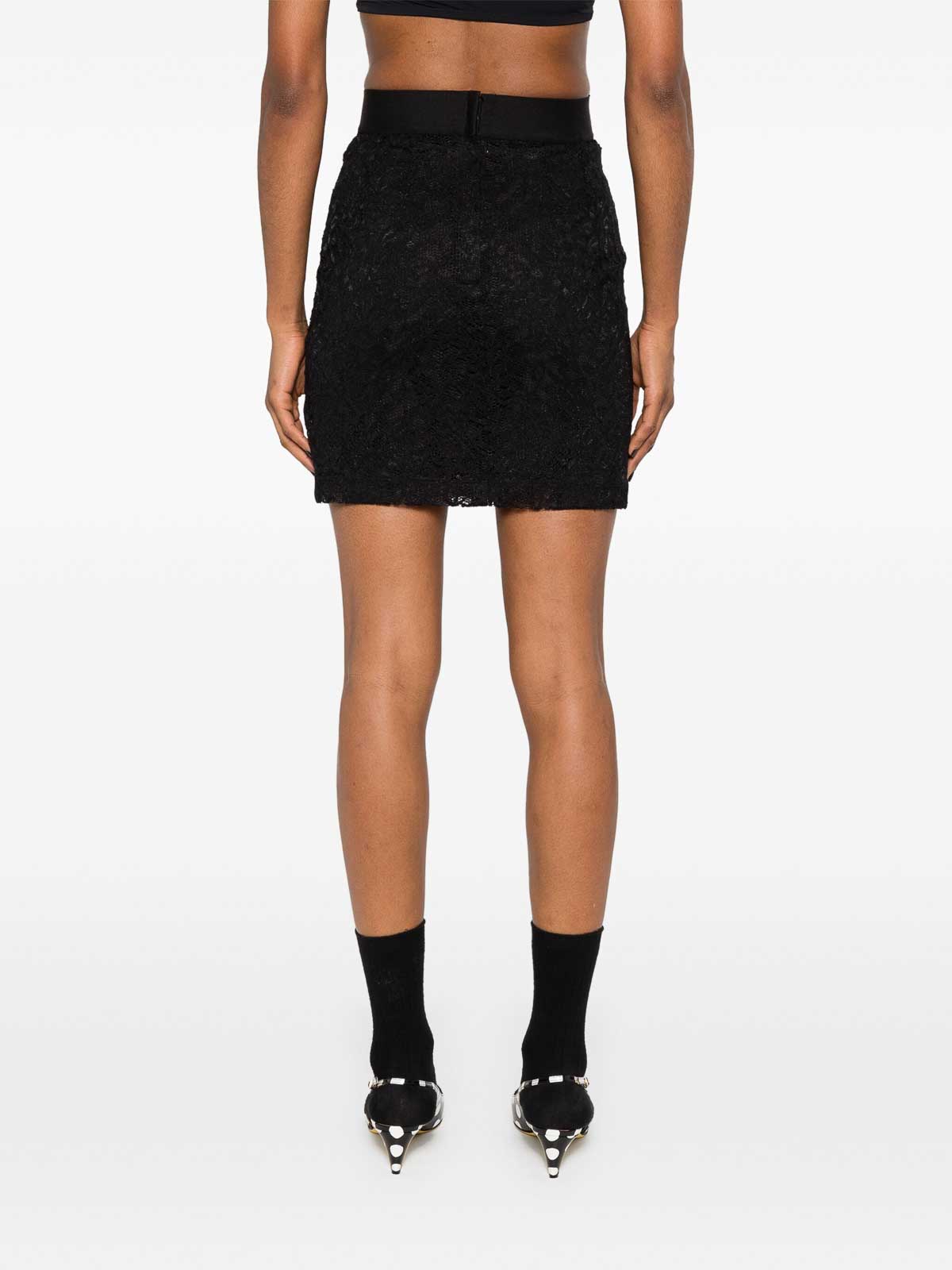 Lace Miniskirt F4CNKTFLRFFN0000 (Dolce & Gabbana / スカート ) | Dolce & Gabbana (ドルチェガッバーナ)(2)