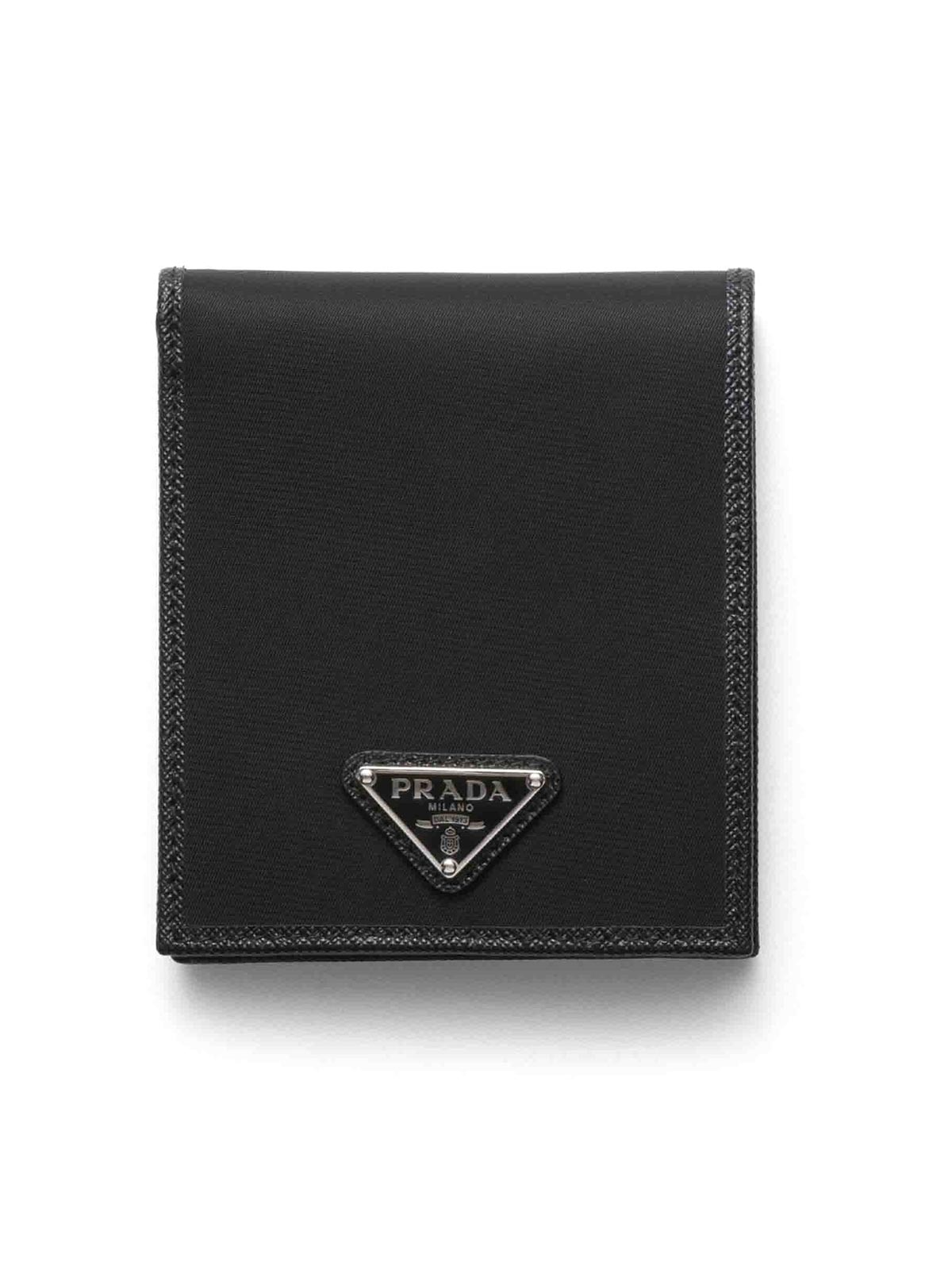 Fabric+Saffiano small parts 2MO7382DMHF0002 (Prada / 財布・カードケース ) | Prada (プラダ)