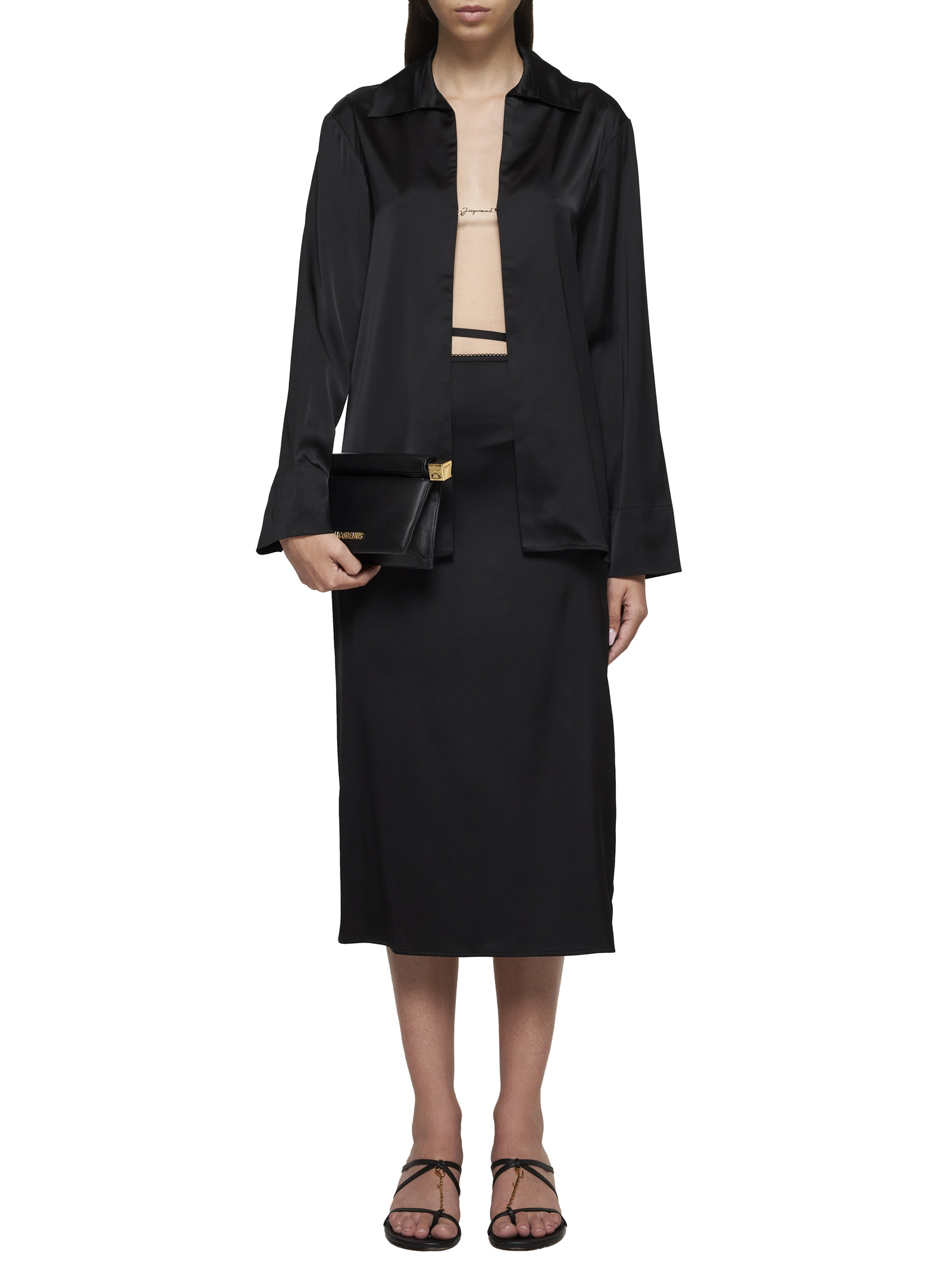 JACQUEMUS Shirts Black 213SH1031000990 (JACQUEMUS / シャツ・ブラウス ) | JACQUEMUS (ジャックムス)(1)