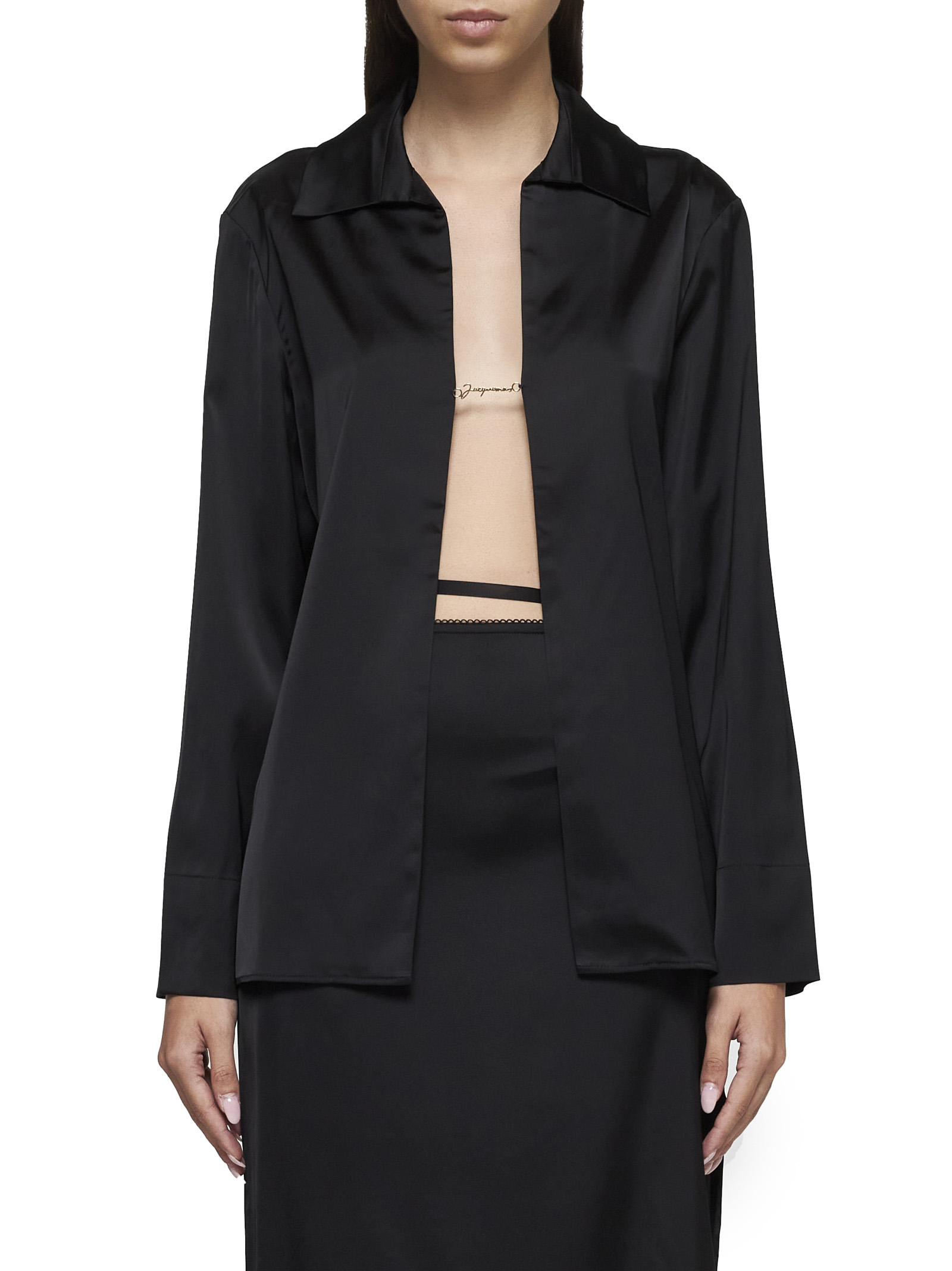 JACQUEMUS Shirts Black 213SH1031000990 (JACQUEMUS / シャツ・ブラウス ) | JACQUEMUS (ジャックムス)(2)