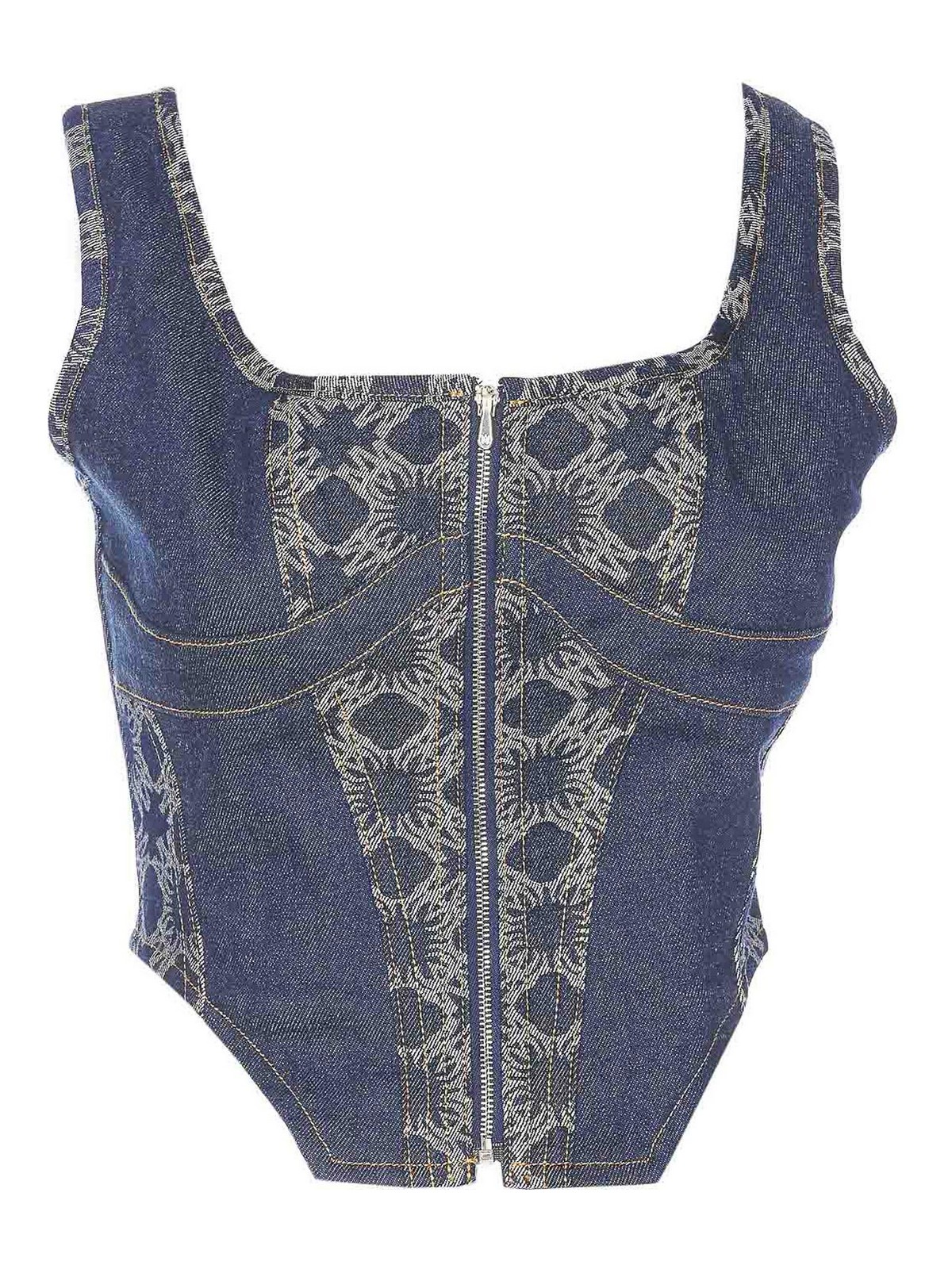 Ma Quad Corset Top DNBU1012INDIGO (AMIRI / タンクトップ・キャミソール ) | AMIRI (アミリ)