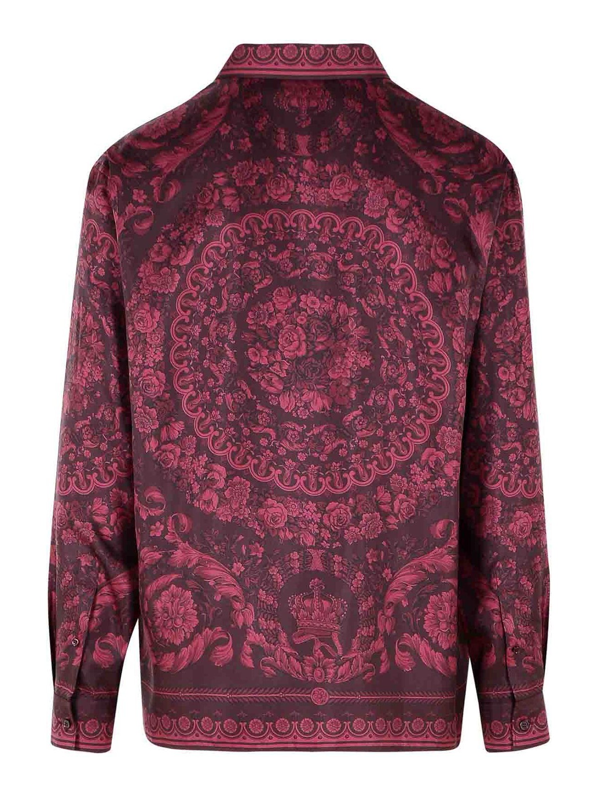 Burgundy Silk Shirt 10194381A135575L480 (VERSACE / シャツ・ブラウス ) | VERSACE (ヴェルサーチェ)(1)