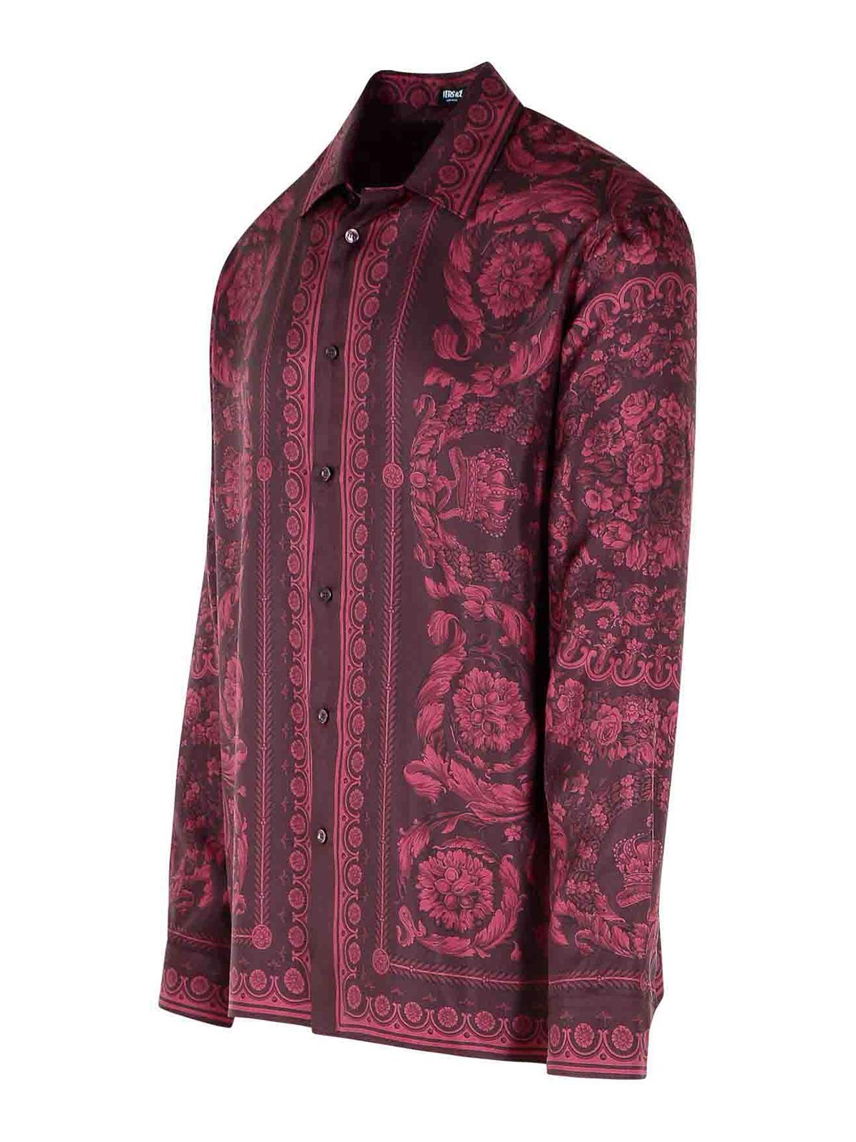 Burgundy Silk Shirt 10194381A135575L480 (VERSACE / シャツ・ブラウス ) | VERSACE (ヴェルサーチェ)(2)