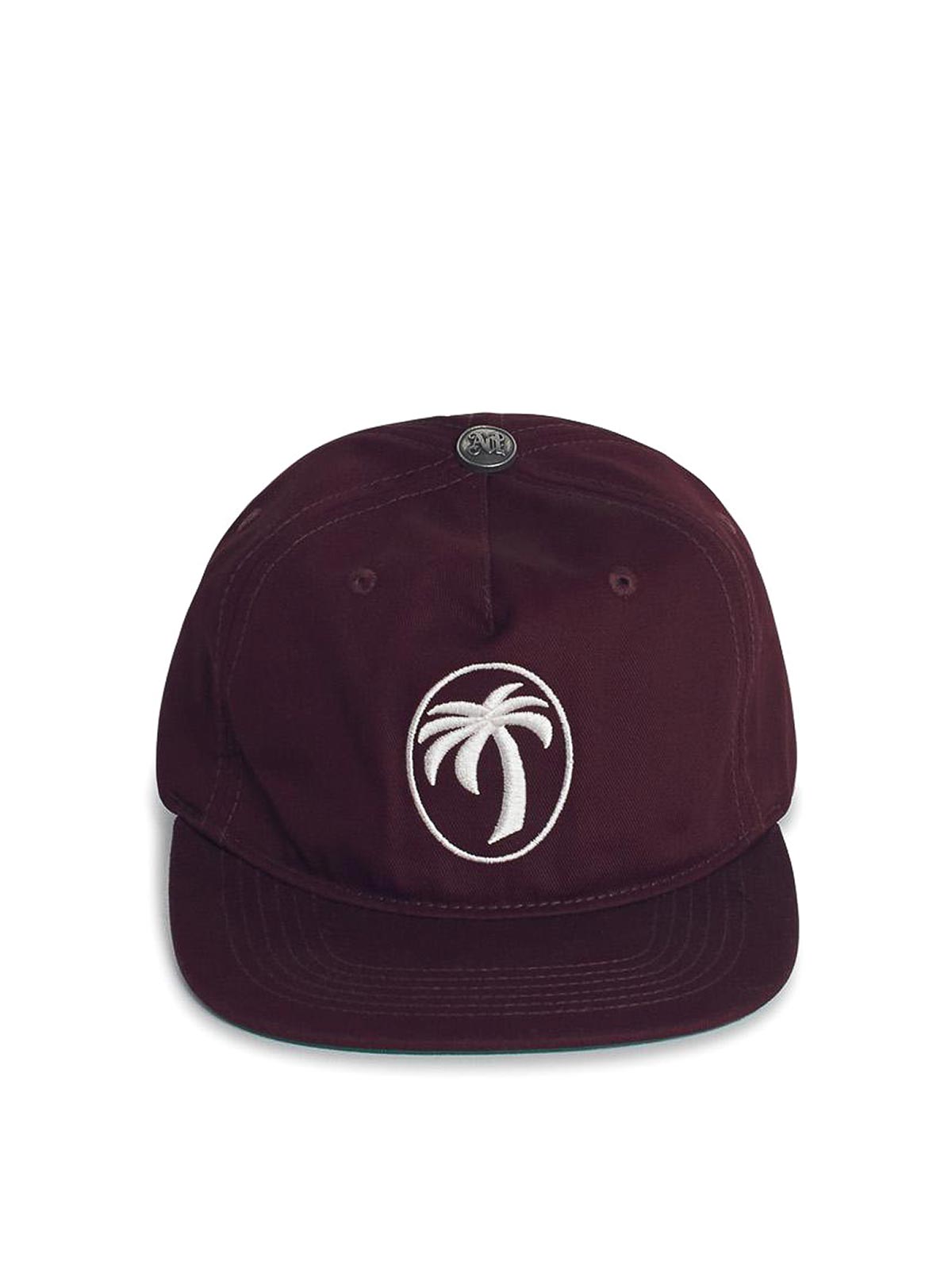 Oval Burgundy Cotton Cap PMLB10CS25FAB0012803 (Palm Angels / 帽子 ) | Palm Angels (パームエンジェルス)
