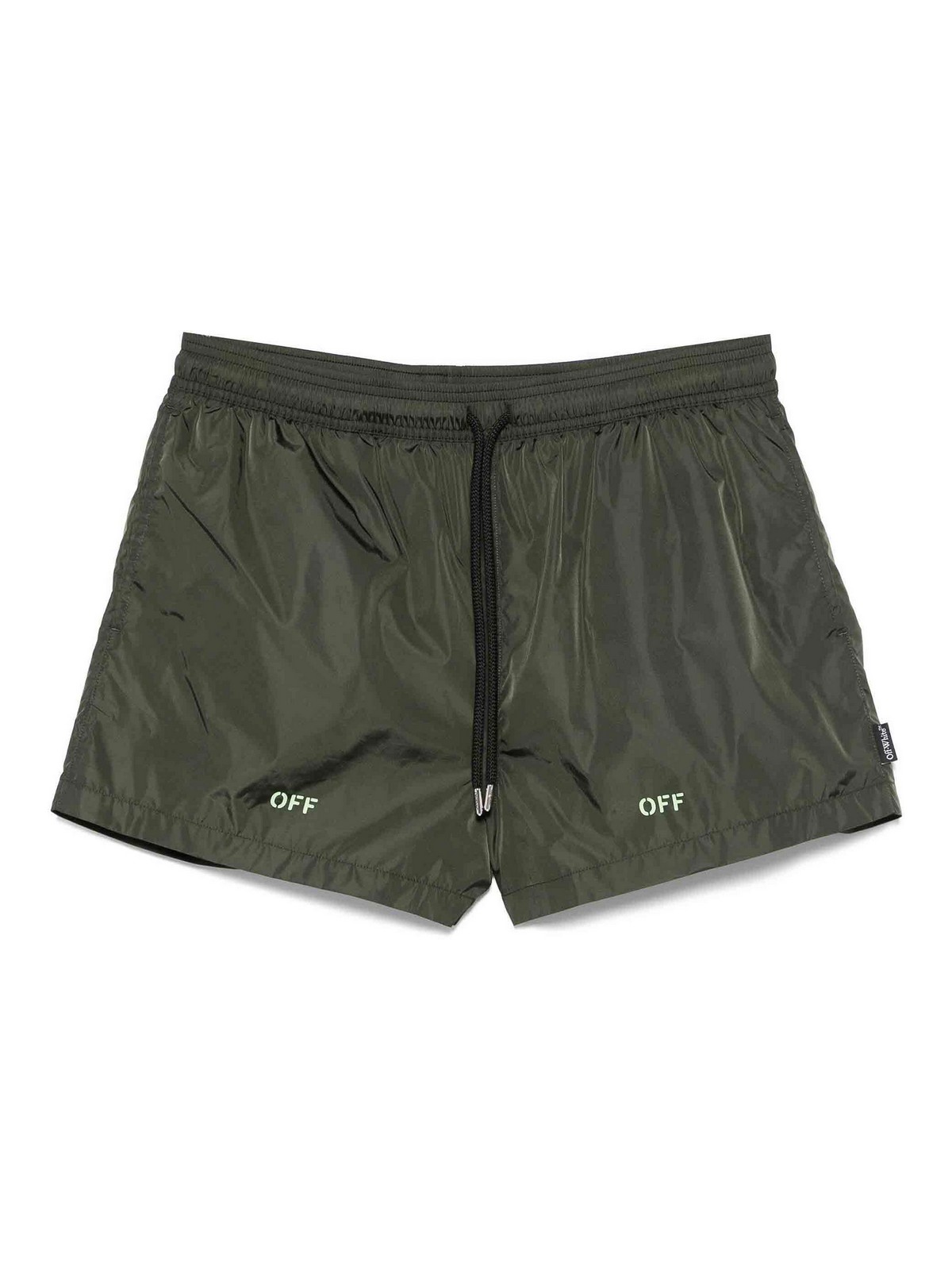 Off Stamp Swim Shorts OMFD014S25FAB0055250 (Off-White / スイムウェア ) | Off-White (オフホワイト)