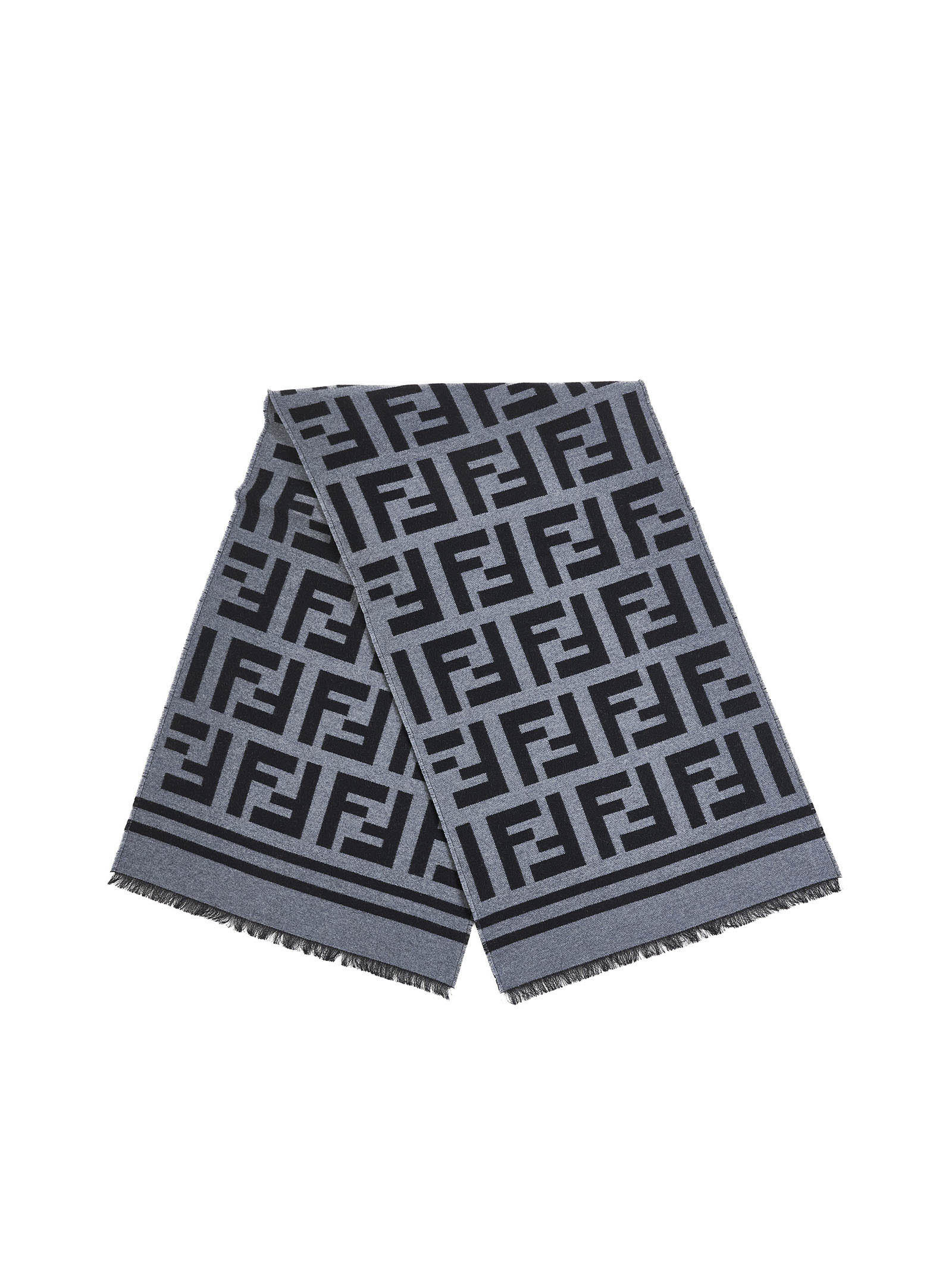 Fendi Scarfs Grey FXS424A3Q1F0RP3 (FENDI / スカーフ・マフラー ) | FENDI (フェンディ)(2)