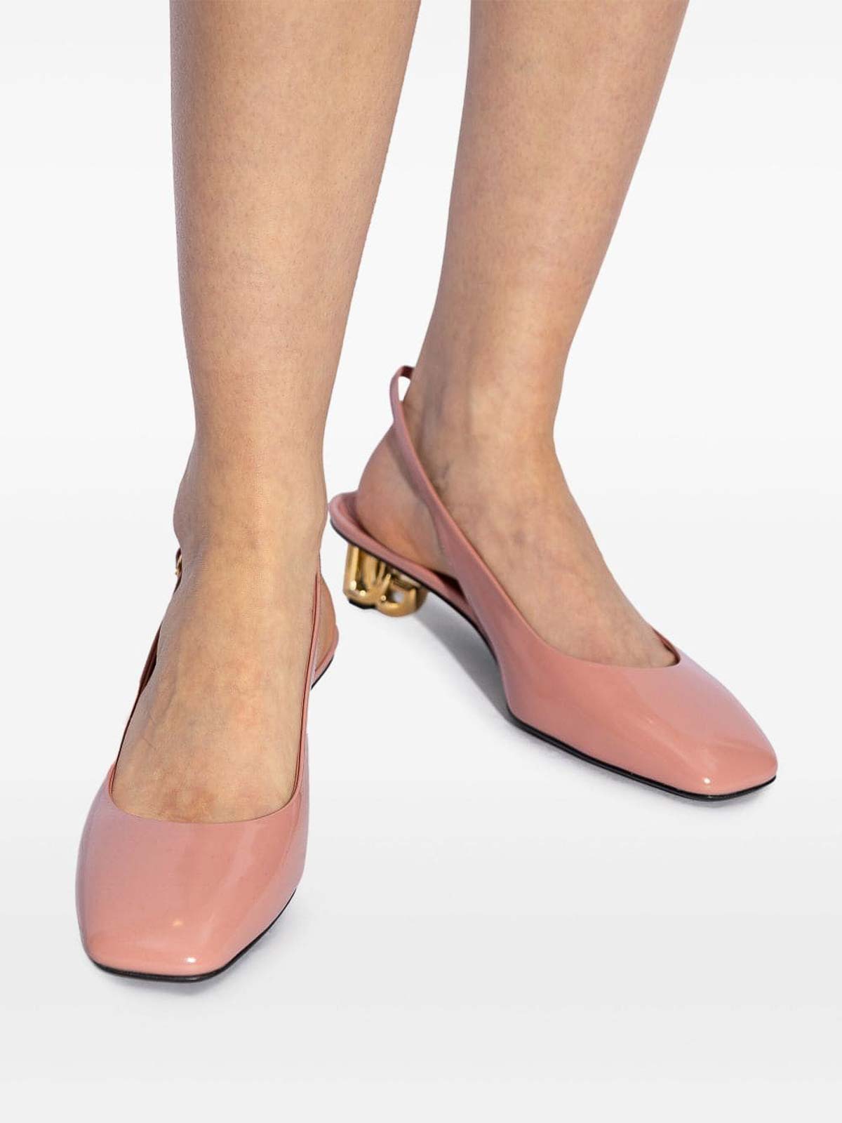 Shiny Calfskin Slingback CG0913A103780405 (Dolce & Gabbana / パンプス・ハイヒール ) | Dolce & Gabbana (ドルチェガッバーナ)(5)