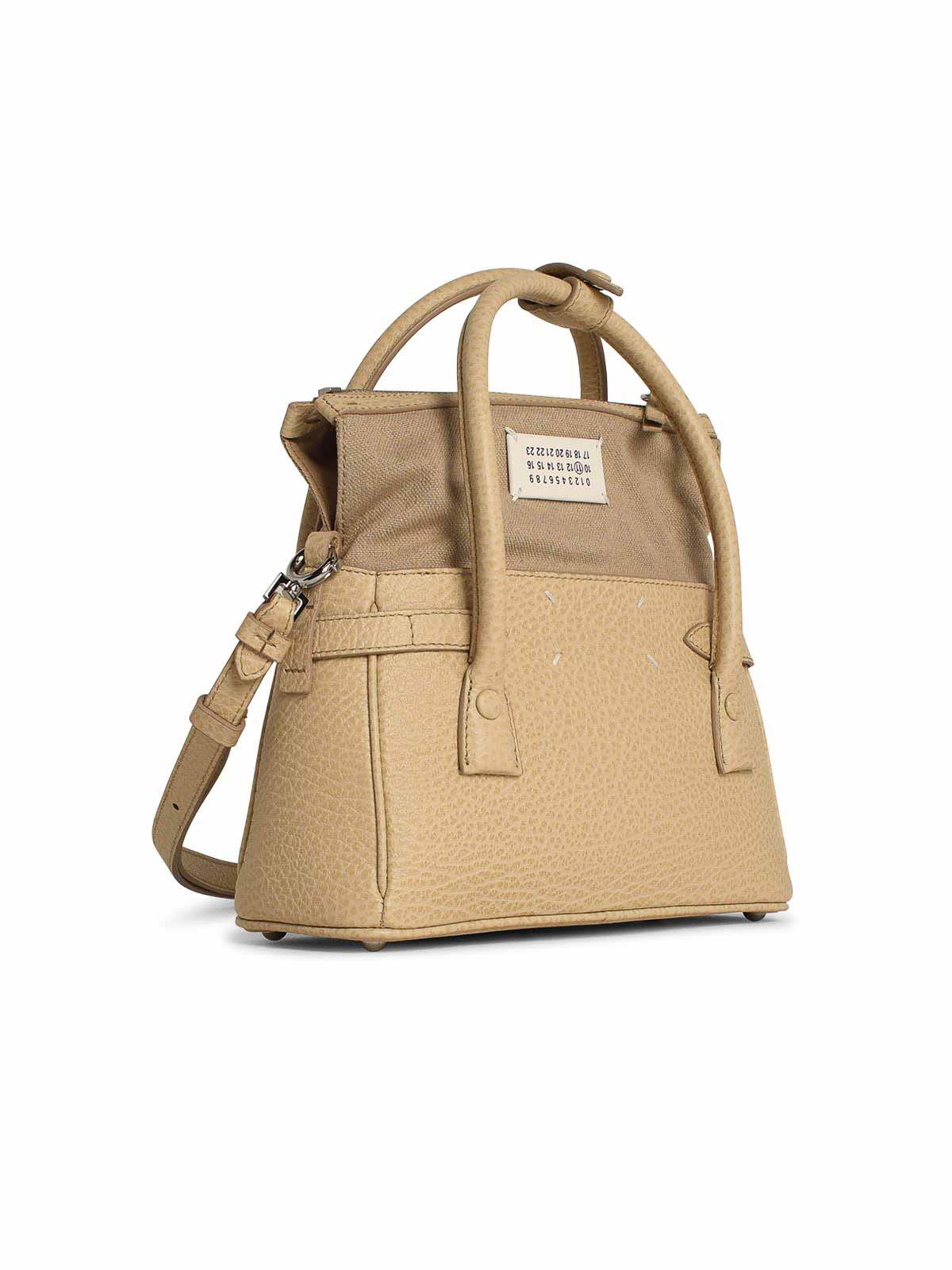 5Ac East West Cream Leather Bag SB1WD0034P4348T2019 (Maison Margiela / ハンドバッグ・ショルダーバッグ ) | Maison Margiela (メゾン マルジェラ)(1)