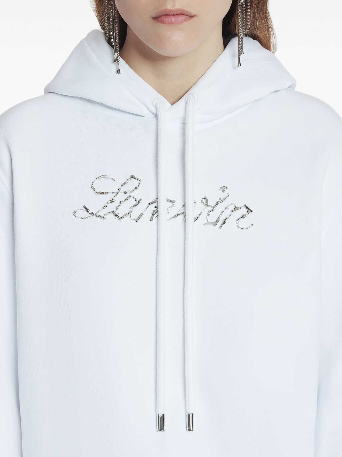 Hoodie Logo Manuscrit Brod RWHO9003J176P2501 (LANVIN / スウェット・フーディー ) | LANVIN (ランバン)(4)