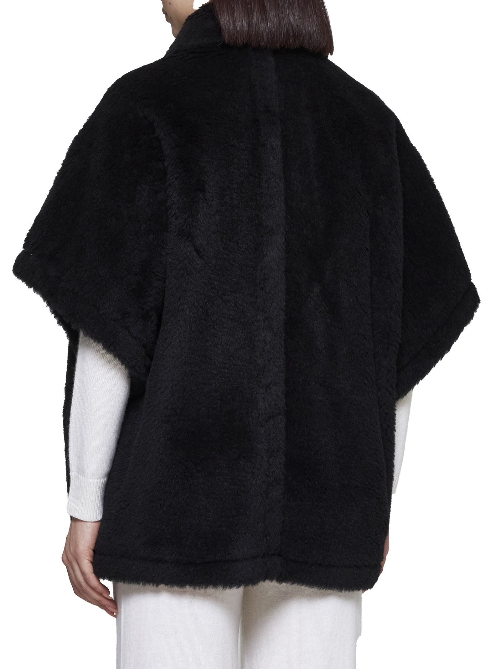 Max Mara Jackets Black 2424736192600TEBE1008 (Max Mara / レザー&ファージャケット・コート ) | Max Mara (マックスマーラ)(2)