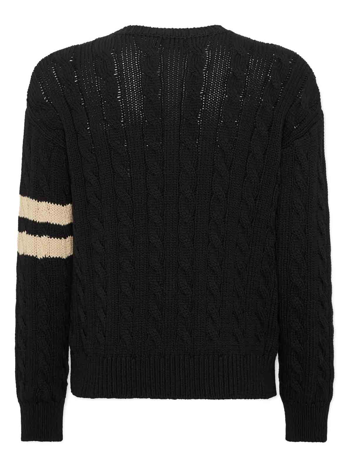 D2 Pocket Cable-Knit Jumper S74HA1504D13102962 (Dsquared2 / ニット・セーター・カーディガン ) | Dsquared2 (ディースクエアード)(1)