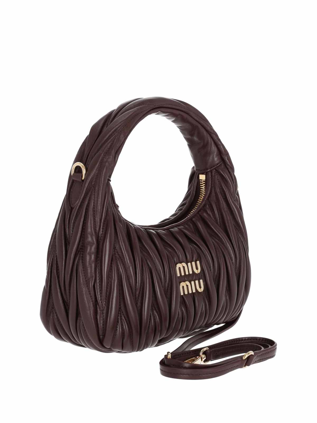 Wander Matelass Mini Bag 5BC125VOOYN88F0NBL (MIU MIU / ハンドバッグ・ショルダーバッグ ) | MIU MIU (ミュウミュウ)(2)