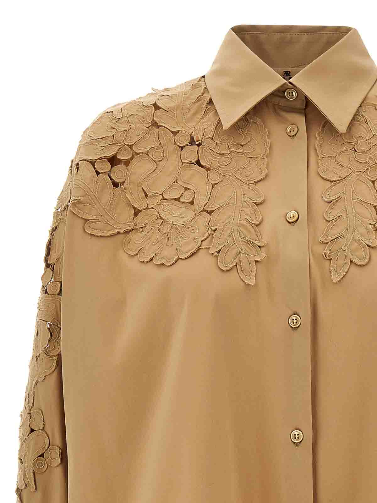Cut-Out Shirt D462K378BYQ60920 (ERMANNO SCERVINO / シャツ・ブラウス ) | ERMANNO SCERVINO (エルマンノ シェルヴィーノ)(2)