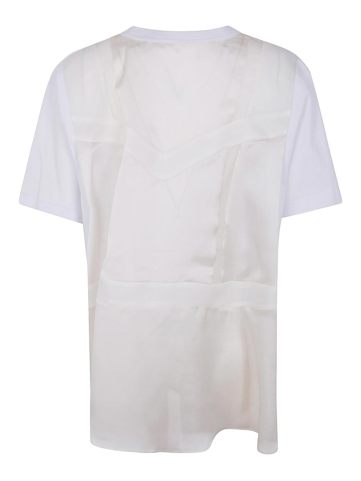 Nylon Twill Mix Cotton T-Shirt 2507690101 (sacai / Tシャツ・カットソー ) | sacai (サカイ)(1)
