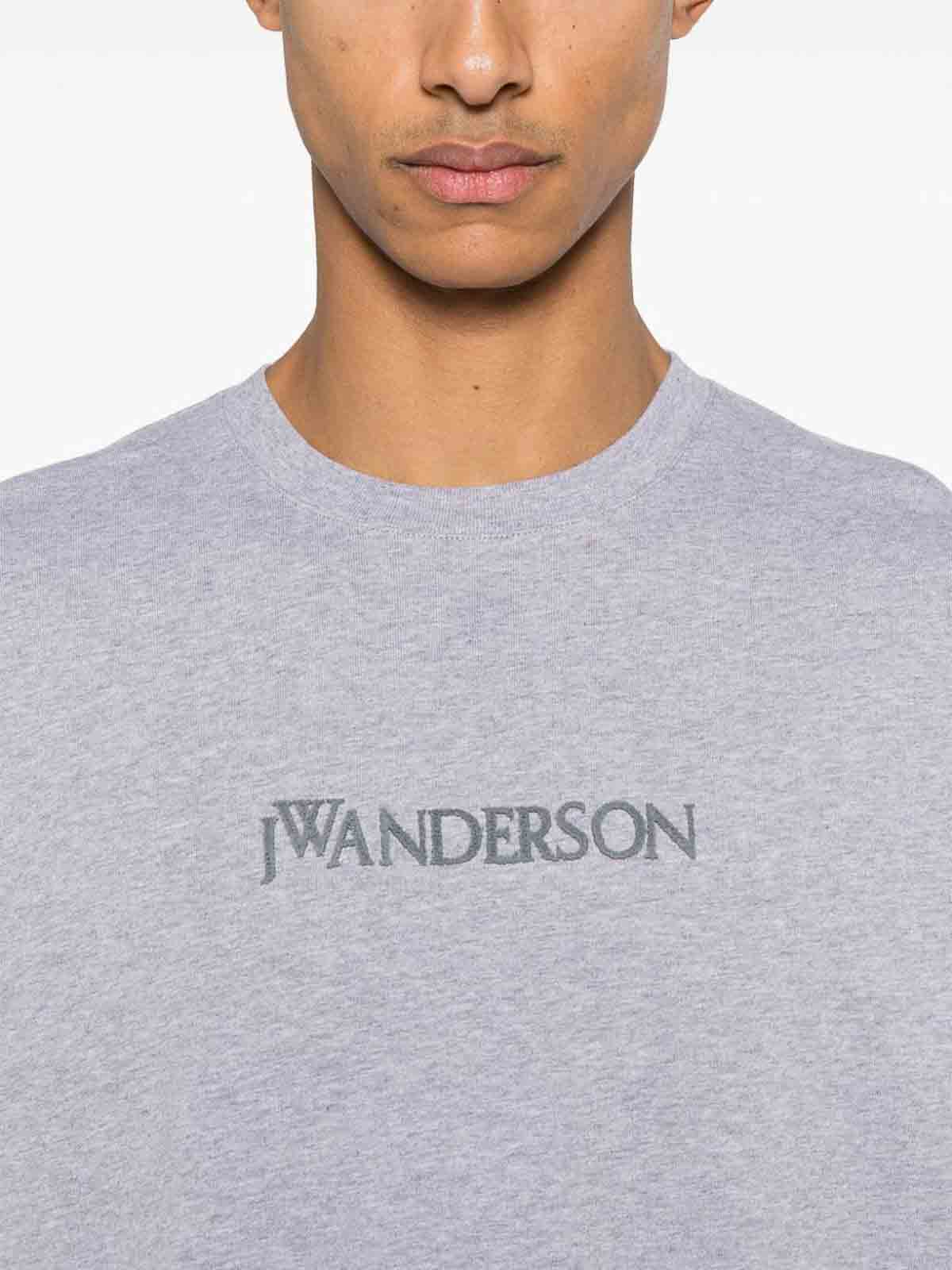 Flocked-Logo T-Shirt JT0258PG1510907 (JW Anderson / Tシャツ・カットソー ) | JW Anderson (ジェイダブリュー アンダーソン)(1)