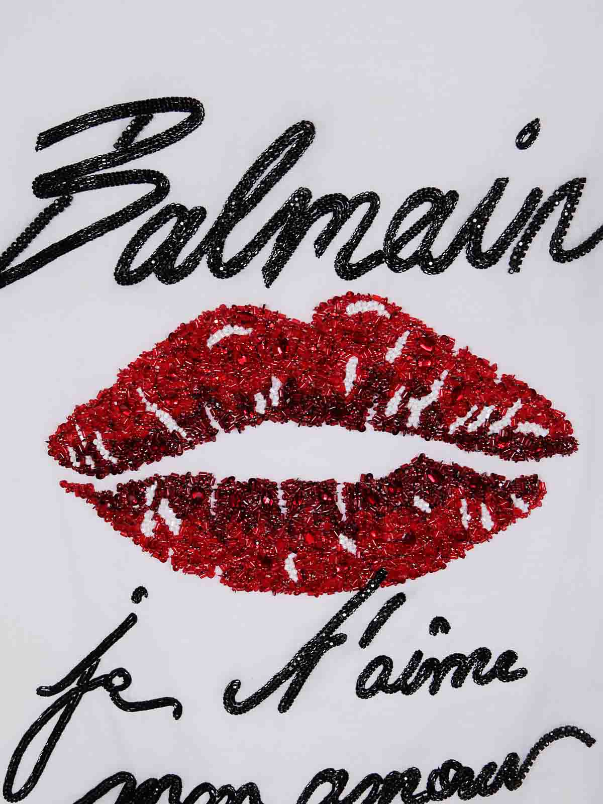 Embroidere T-shirt EH1EH170PC74GQV (Balmain / Tシャツ・カットソー ) | Balmain (バルマン)(2)