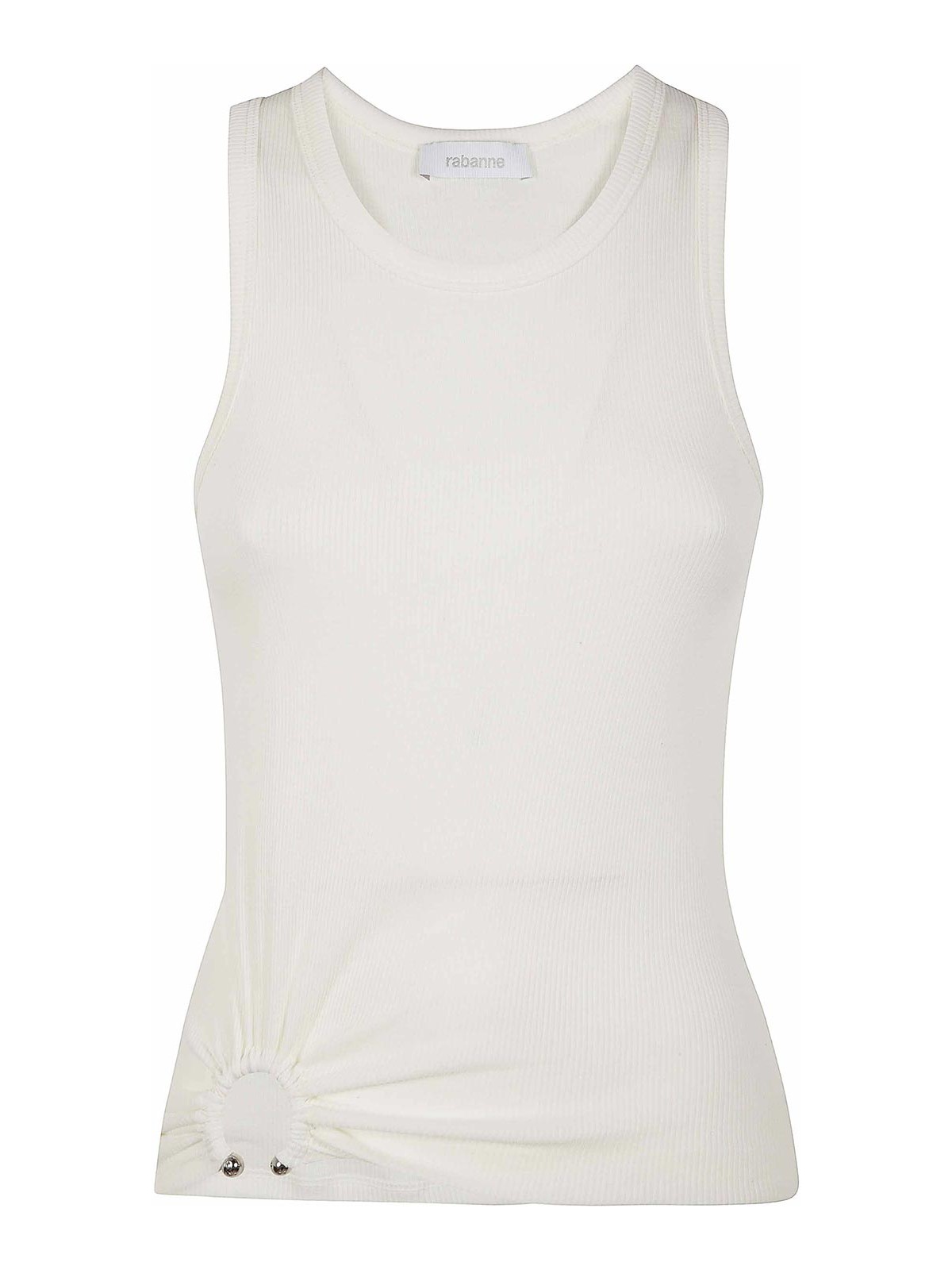 Tee Shirt Rib 2X2 24FJTE165CO0530P100 (Rabanne / タンクトップ・キャミソール ) | Rabanne (ラバンヌ)(1)