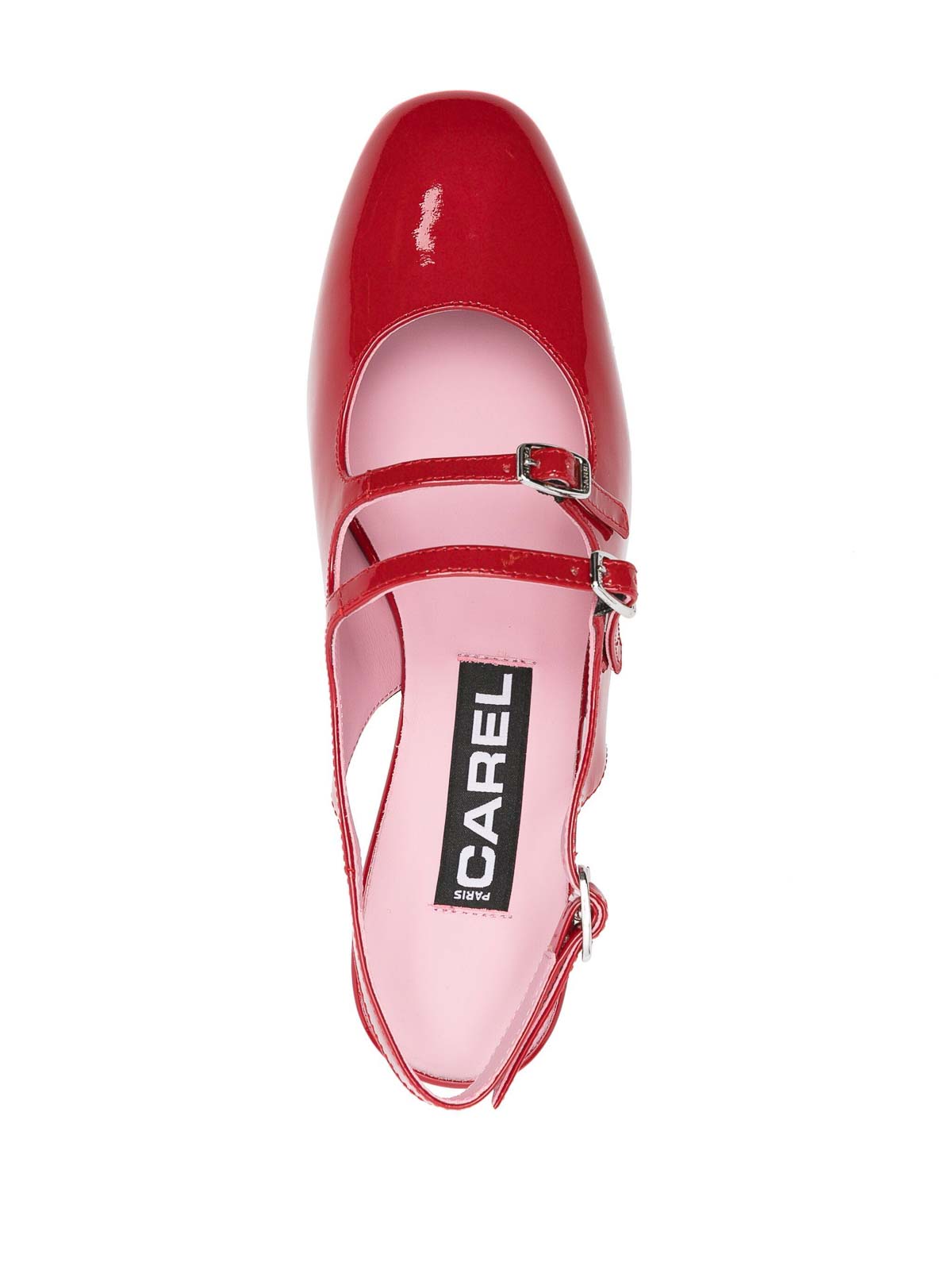 Peche Sling Back Flat Decollete` 001355RED (CAREL PARIS / パンプス・ハイヒール ) | CAREL PARIS (カレル パリ)(2)