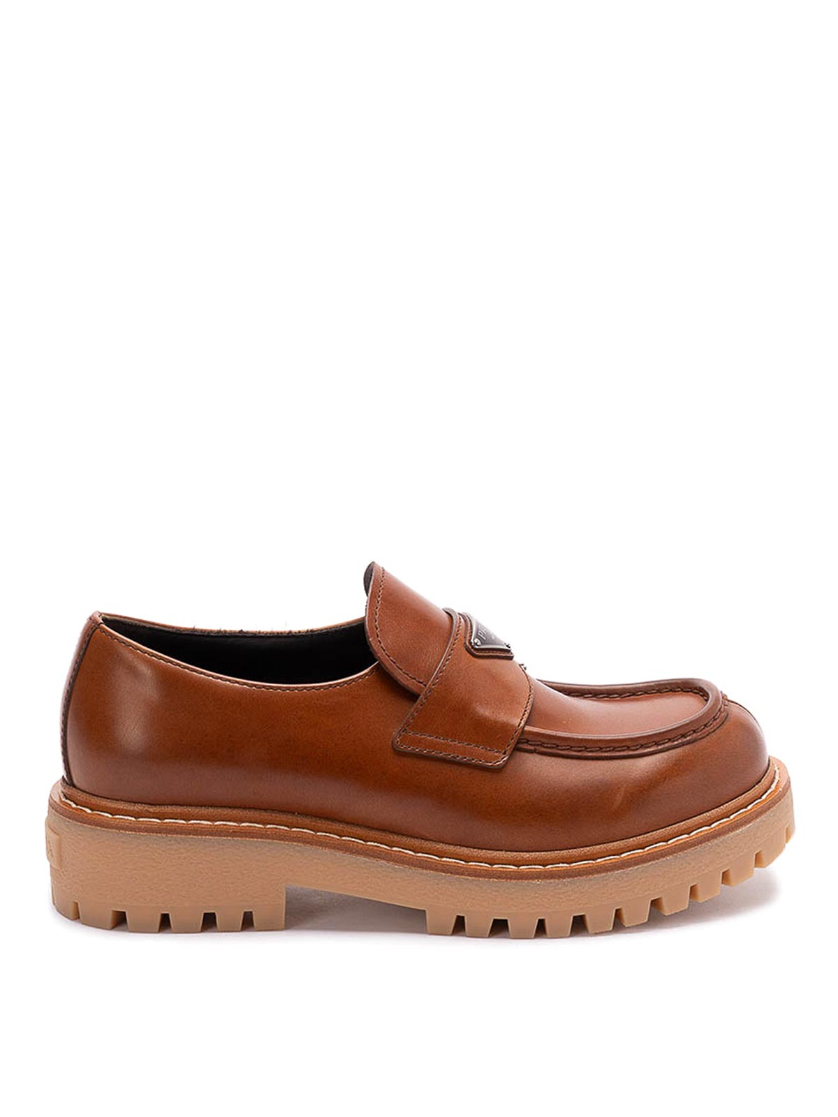St Moritz Leather Loafers 2DE151070FG000F0046 (Prada / ローファー ) | Prada (プラダ)