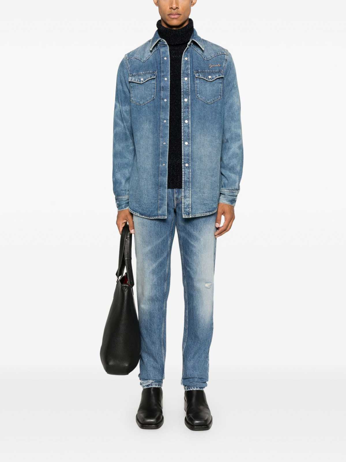 Tapered jeans BM51HB5YB6426426OCEANBLUE (GIVENCHY / ジーンズ ) | GIVENCHY (ジバンシィ)(3)