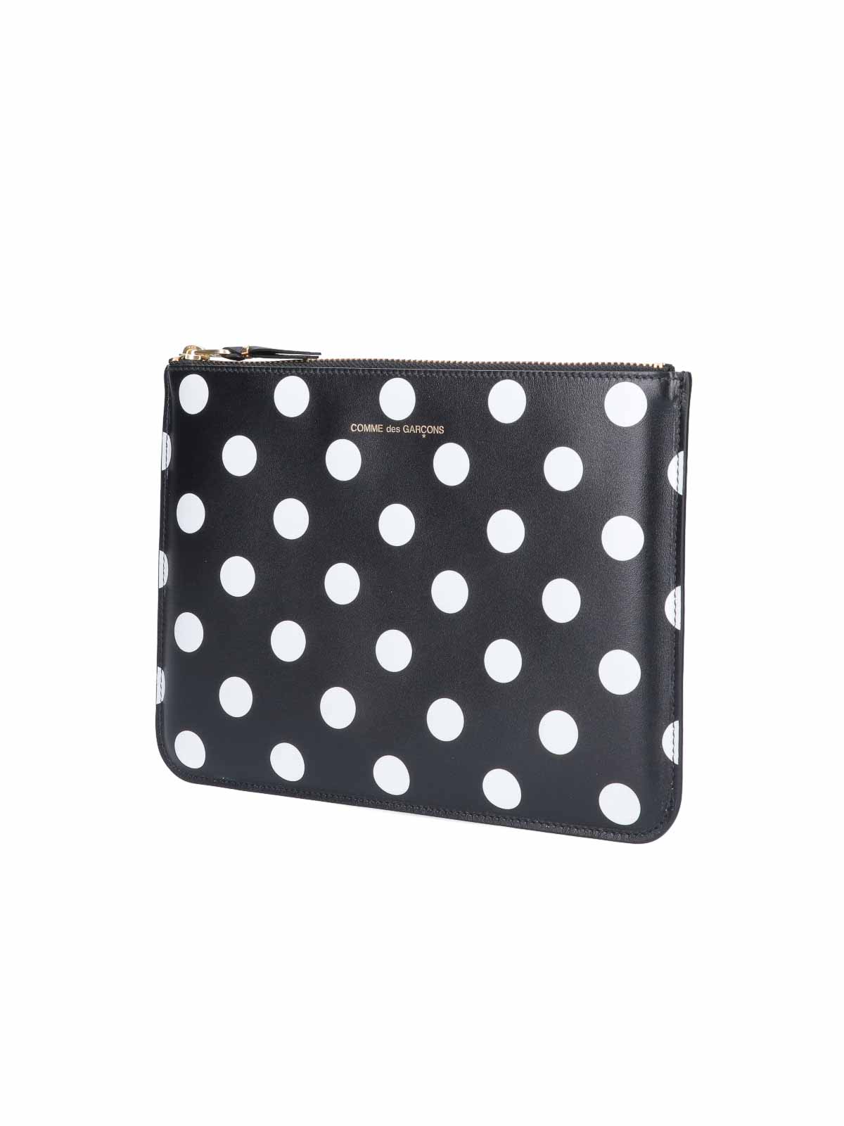 Polka Dot Zip Wallet SA5100PDBLK (Comme Des Garçons / 財布・カードケース ) | Comme Des Garçons (コムデギャルソン)(1)