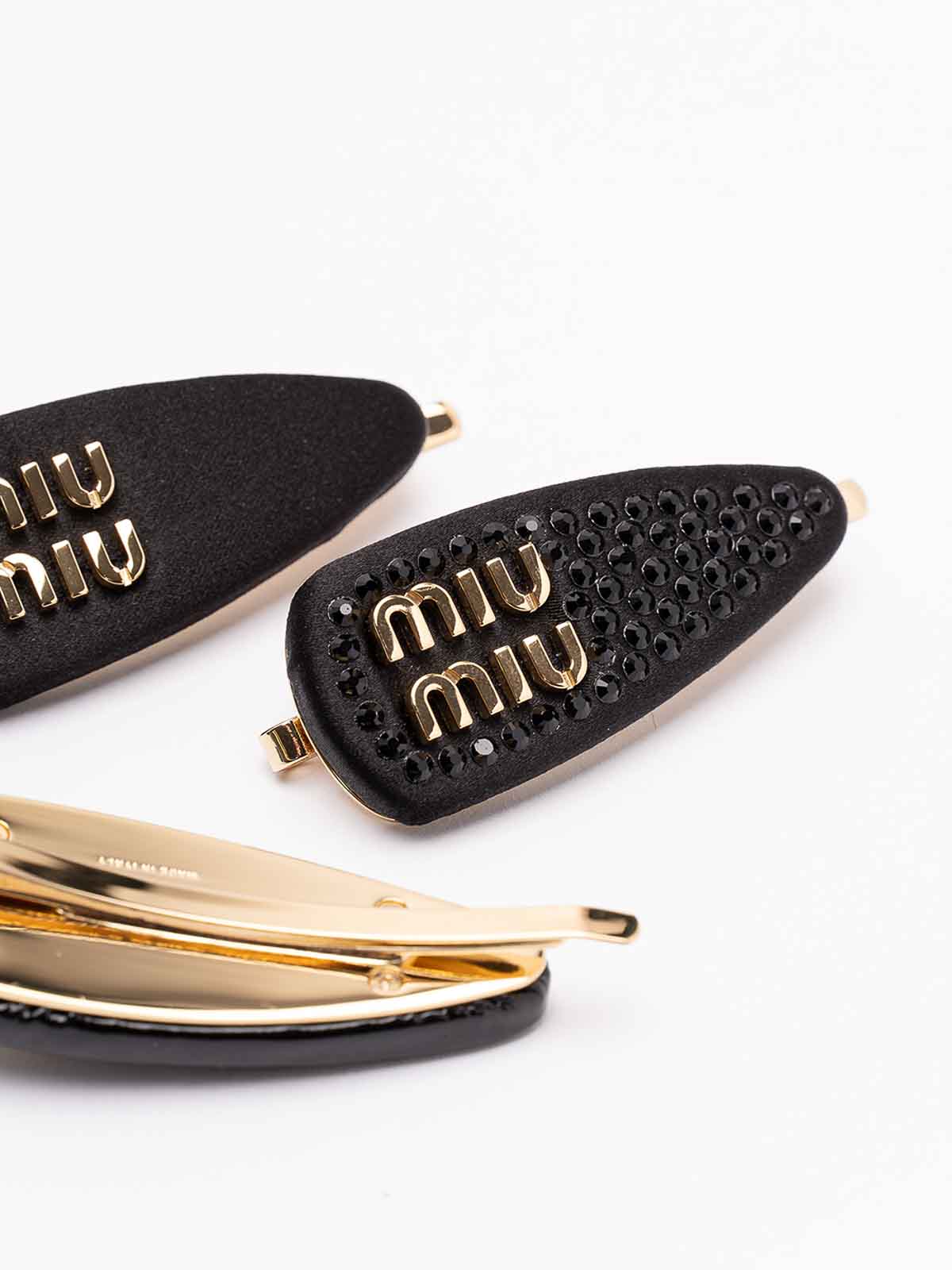 Set Of Hair Clips 5IF1882CVOF0002 (MIU MIU / ヘッドアクセサリー ) | MIU MIU (ミュウミュウ)(1)