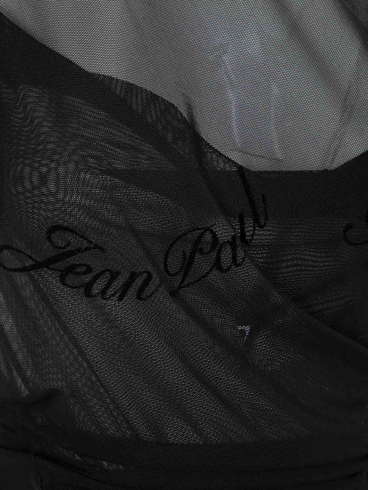 Mesh Open Back Sleeveless Dress Velvet Flock 2533FRO370IT0050000 (Jean Paul GAULTIER / ワンピース・ドレス・オールインワン ) | Jean Paul GAULTIER (ジャンポール ゴルチエ)(2)