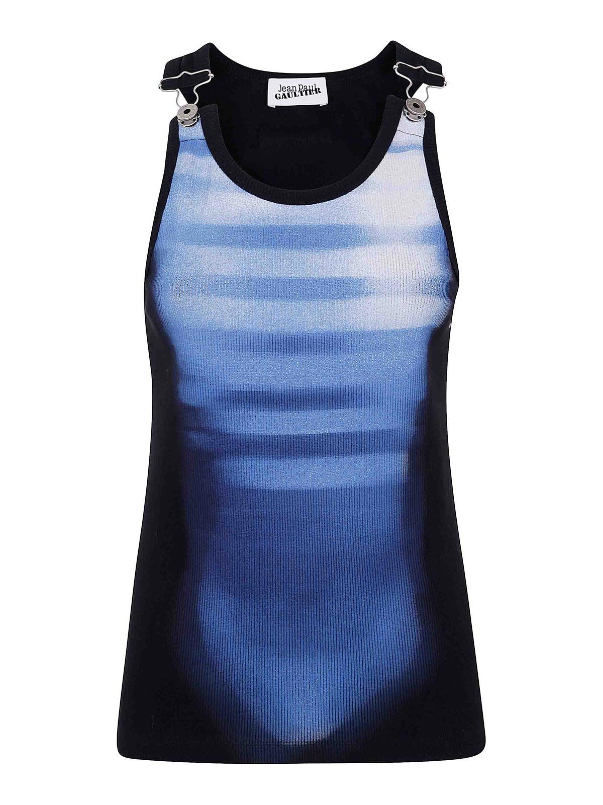 Cotton Ribbed Tank Top 2533FDB051IJ58100500050 (Jean Paul GAULTIER / タンクトップ・キャミソール ) | Jean Paul GAULTIER (ジャンポール ゴルチエ)