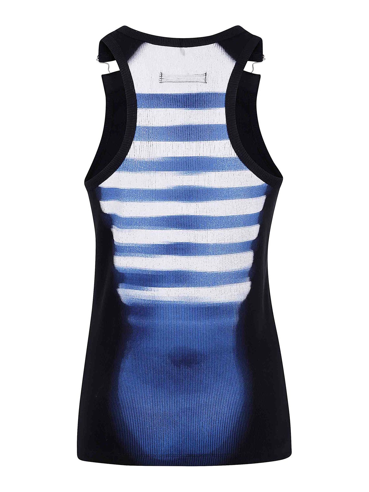 Cotton Ribbed Tank Top 2533FDB051IJ58100500050 (Jean Paul GAULTIER / タンクトップ・キャミソール ) | Jean Paul GAULTIER (ジャンポール ゴルチエ)(1)
