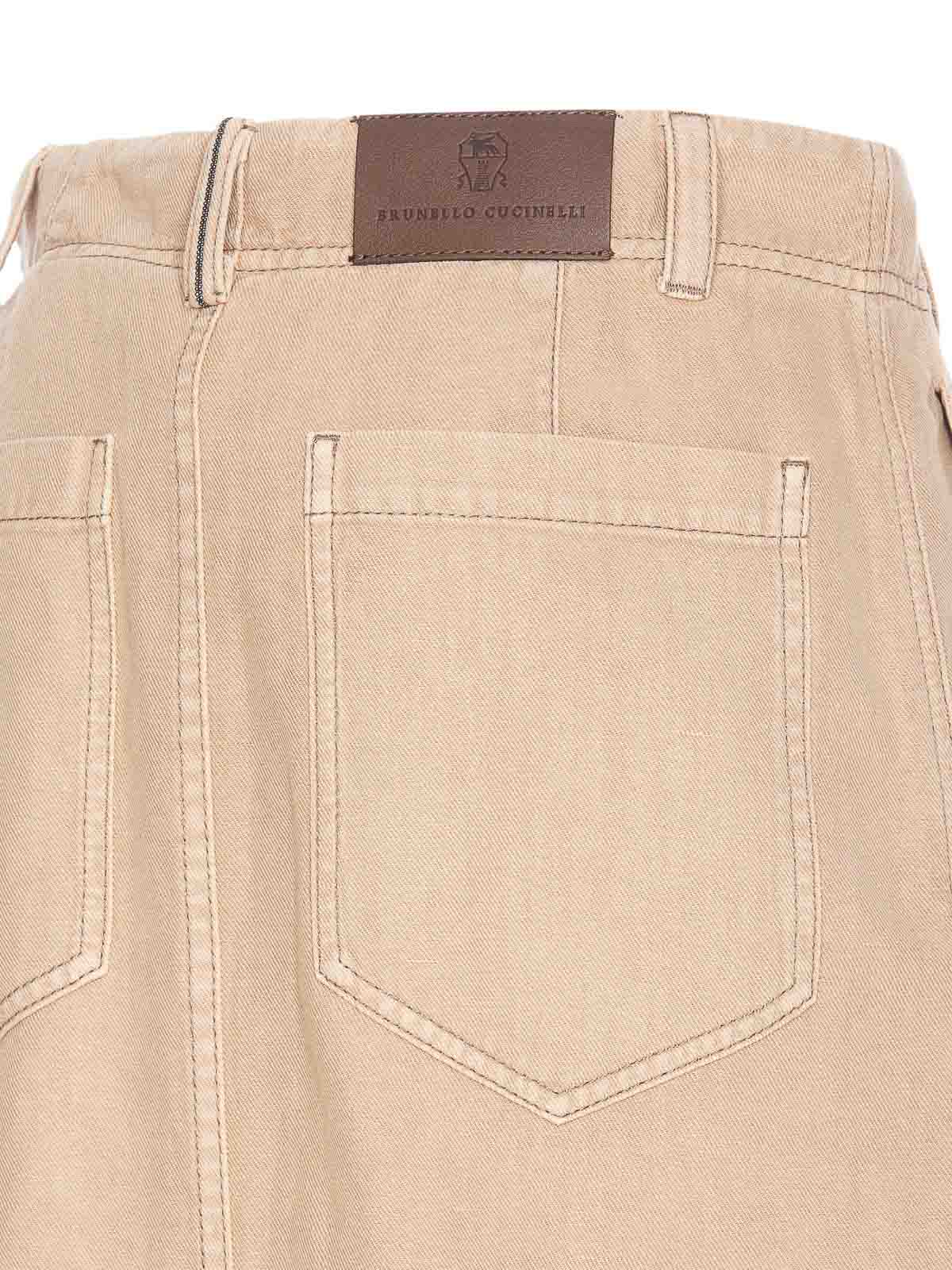 Chino Skirt With Jewels ML996G3822C2910 (Brunello Cucinelli / スカート ) | Brunello Cucinelli (ブルネロ・クチネリ)(2)