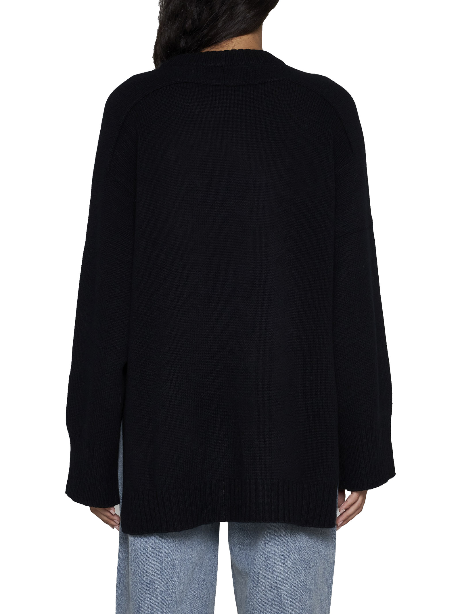 LOULOU STUDIO Sweaters Black SAFIBLACK (LOULOU STUDIO / ニット・セーター・カーディガン ) | LOULOU STUDIO (ルルスタジオ)(3)