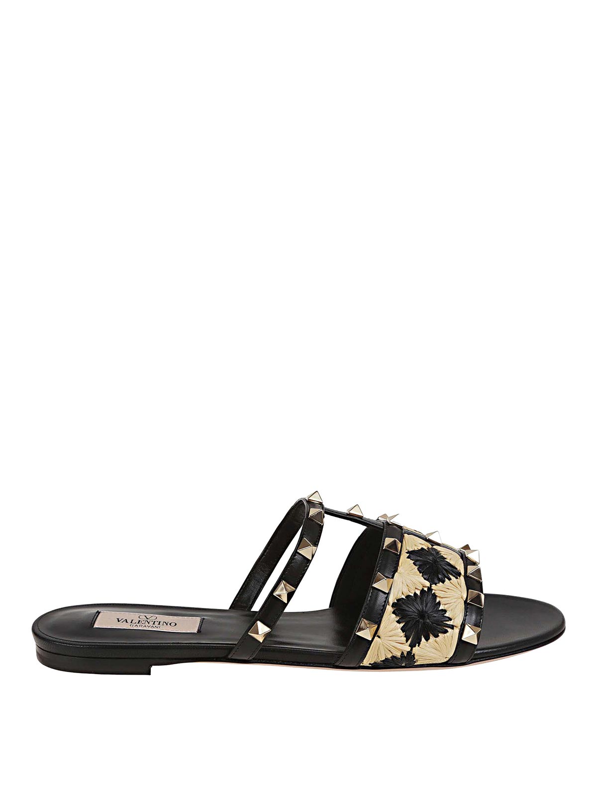 【関税&送料込】Valentino Garavani Slide Rockstud T. 05 Slide Rockstud T 05 (Valentino Garavani/サンダル