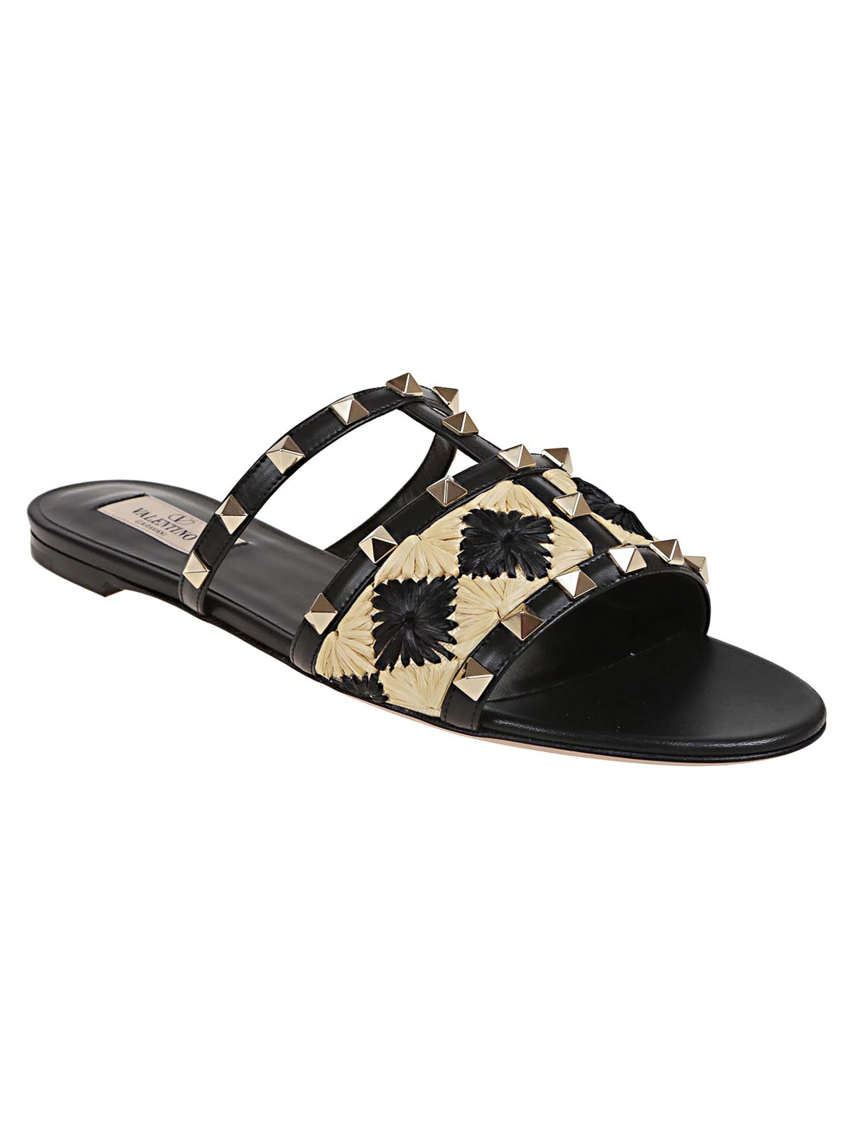 【関税&送料込】Valentino Garavani Slide Rockstud T. 05 Slide Rockstud T 05 (Valentino Garavani/サンダル