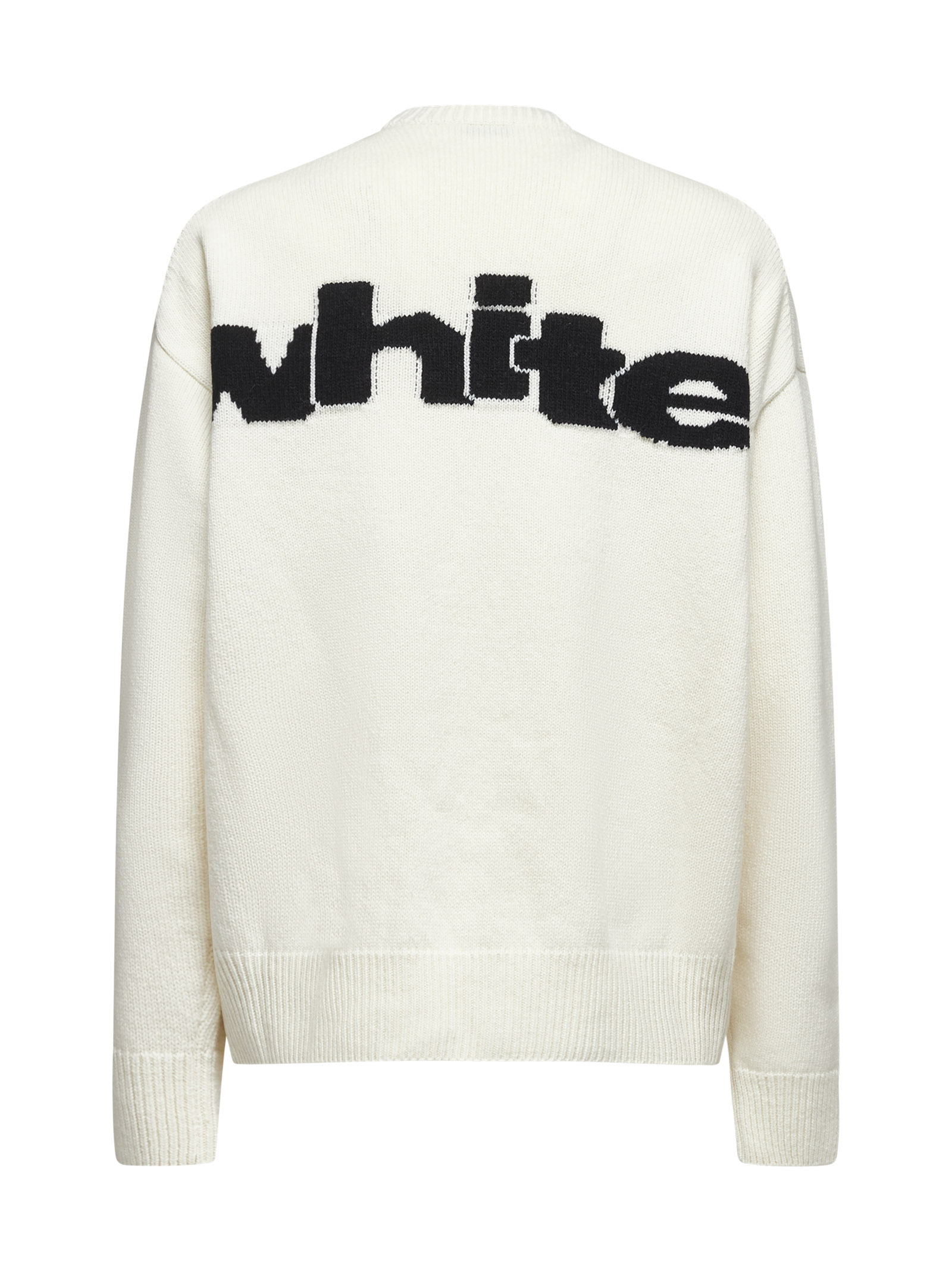 Off White Sweaters OMHE198F24KNI0010A10 (Off-White / ニット・セーター・カーディガン ) | Off-White (オフホワイト)(1)