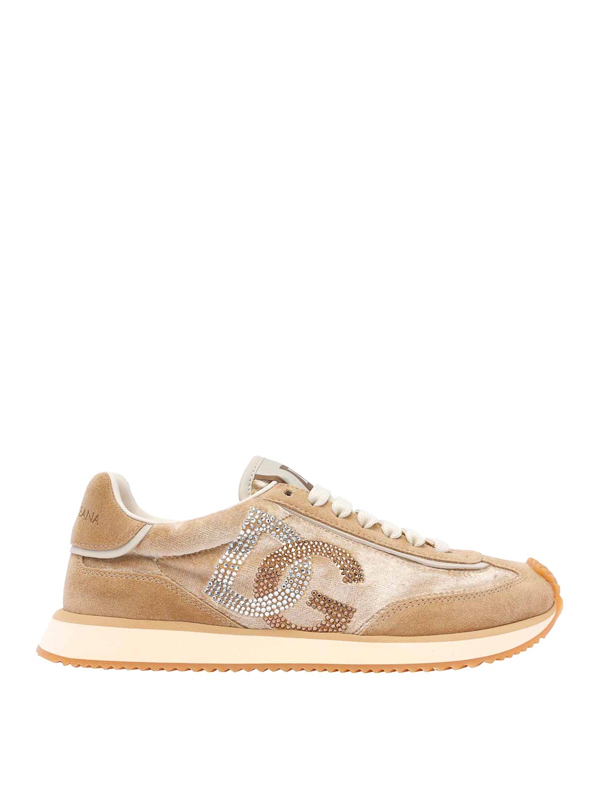 A Cream And Camel Dg Cushion Sneakers CK2288A6N328W050 (Dolce & Gabbana / スニーカー ) | Dolce & Gabbana (ドルチェガッバーナ)