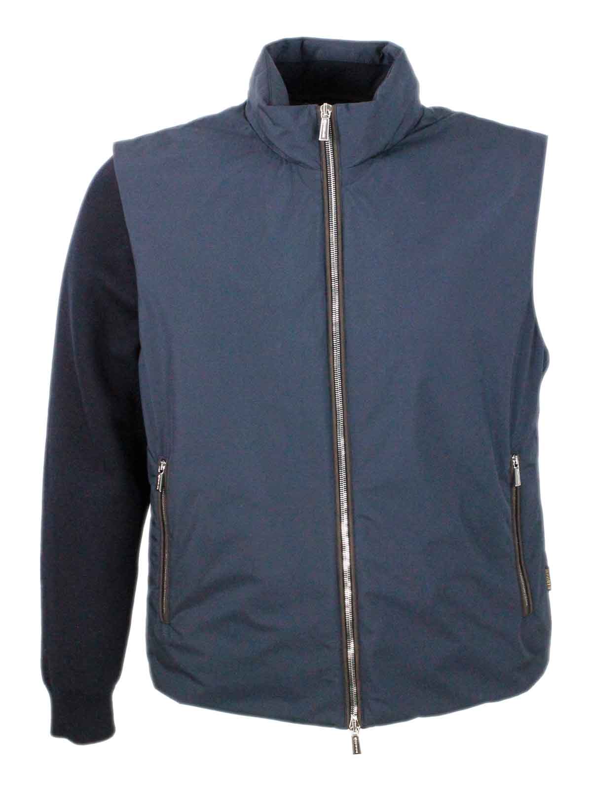 Jacket Blue EVANHSTP01 (MooRER / カジュアルジャケット ) | MooRER (ムーレー)(3)