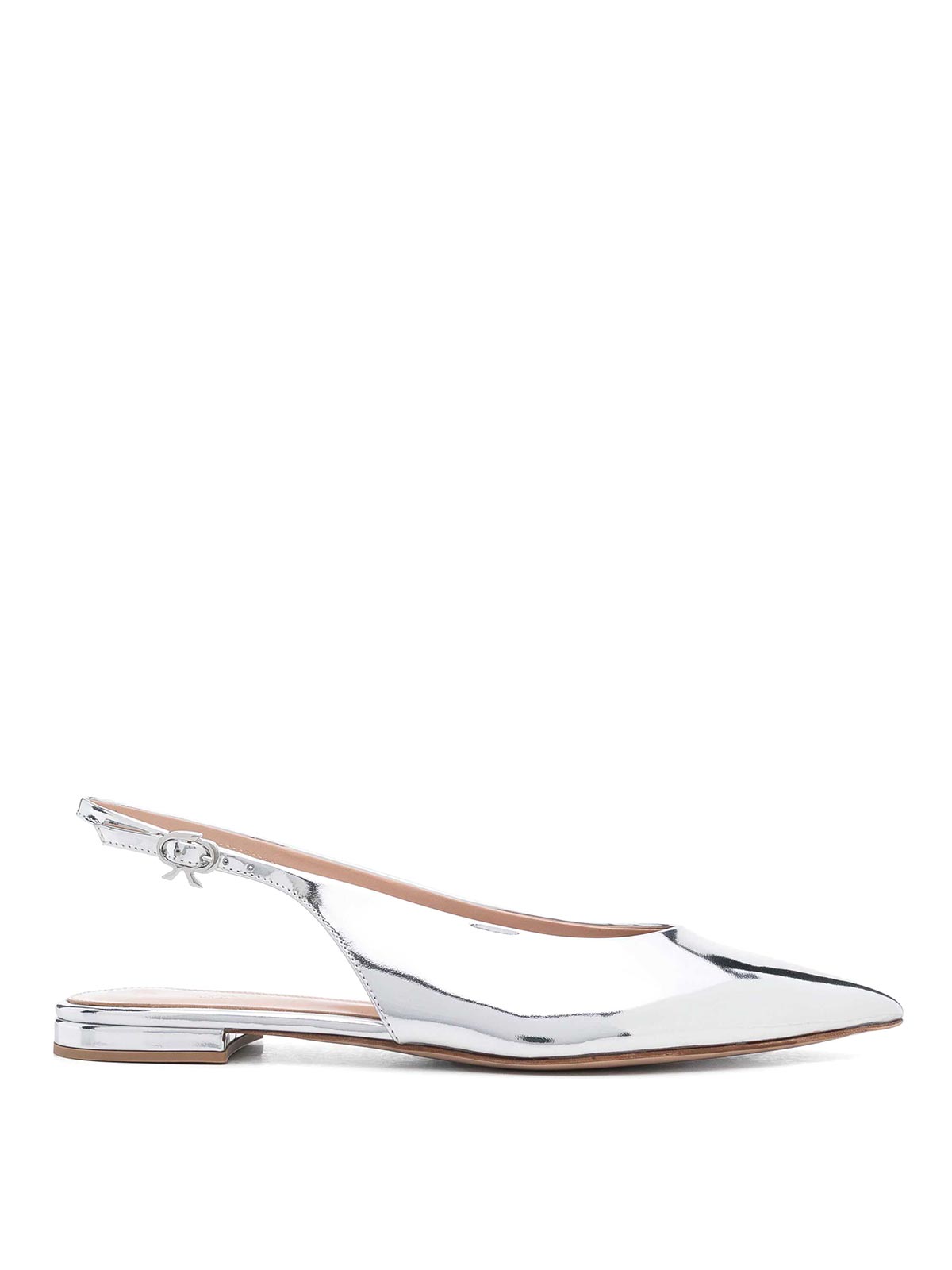 Point Sling Back Ballerina G9554605RICMETARGE (Gianvito Rossi / フラットシューズ ) | Gianvito Rossi (ジャンヴィト ロッシ)