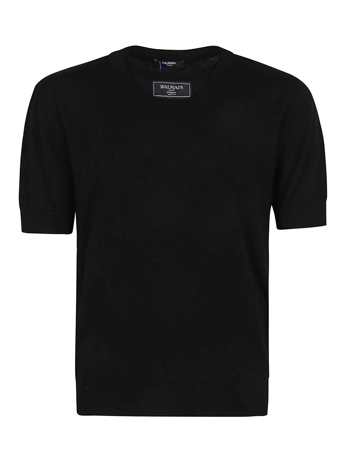 Couture Label Db Col Knit T-Shirt EH1AL027KH920PA (Balmain / Tシャツ・カットソー ) | Balmain (バルマン)