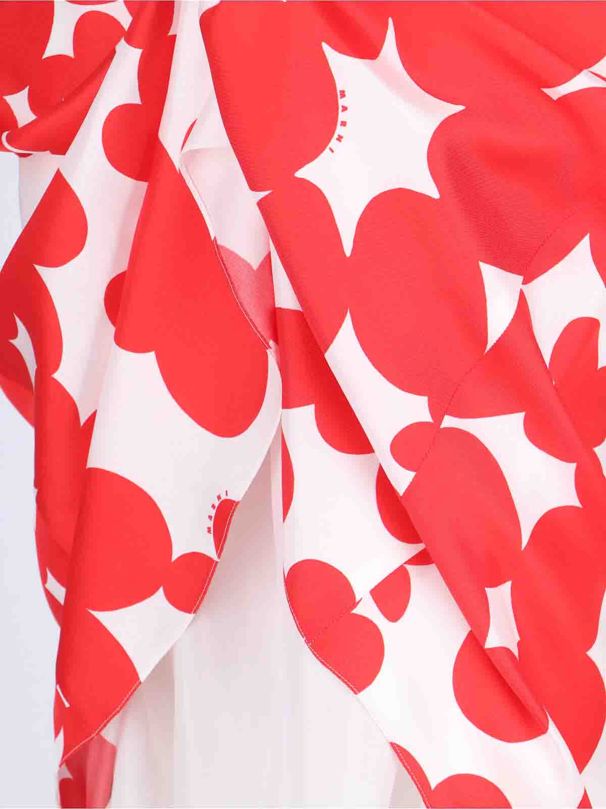 Silk Midi Skirt GOMA0709CSUTSG26DIR63 (Marni / スカート ) | Marni (マルニ)(3)